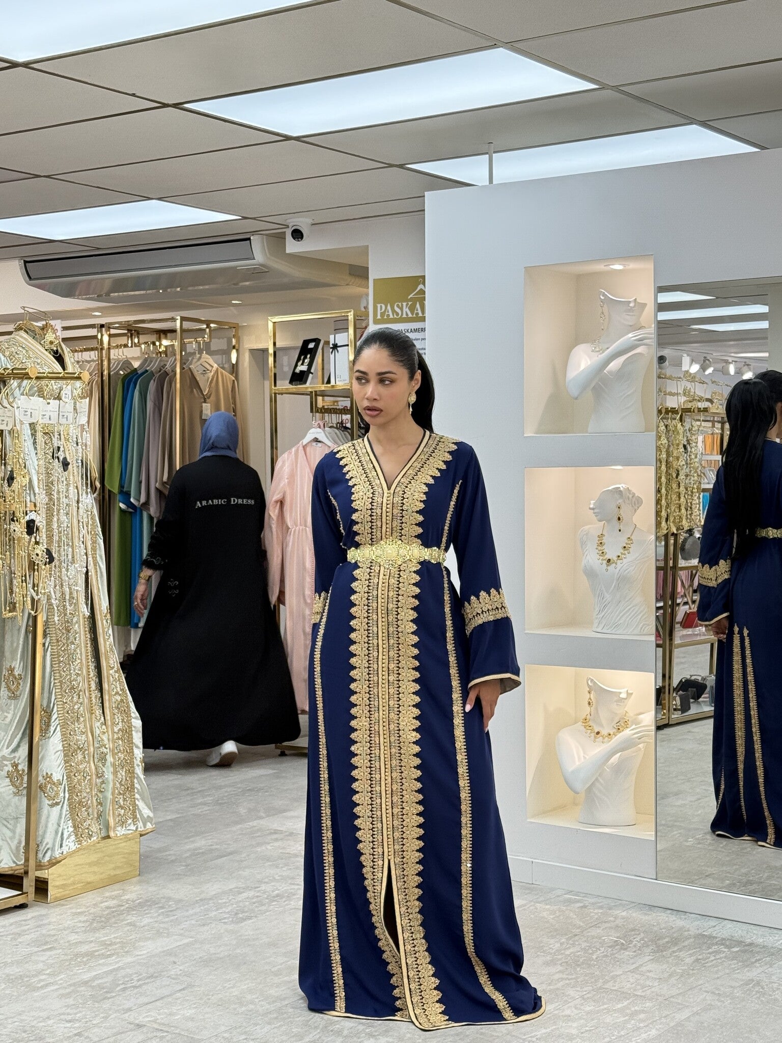 Caftan Sundus Oxfordblue