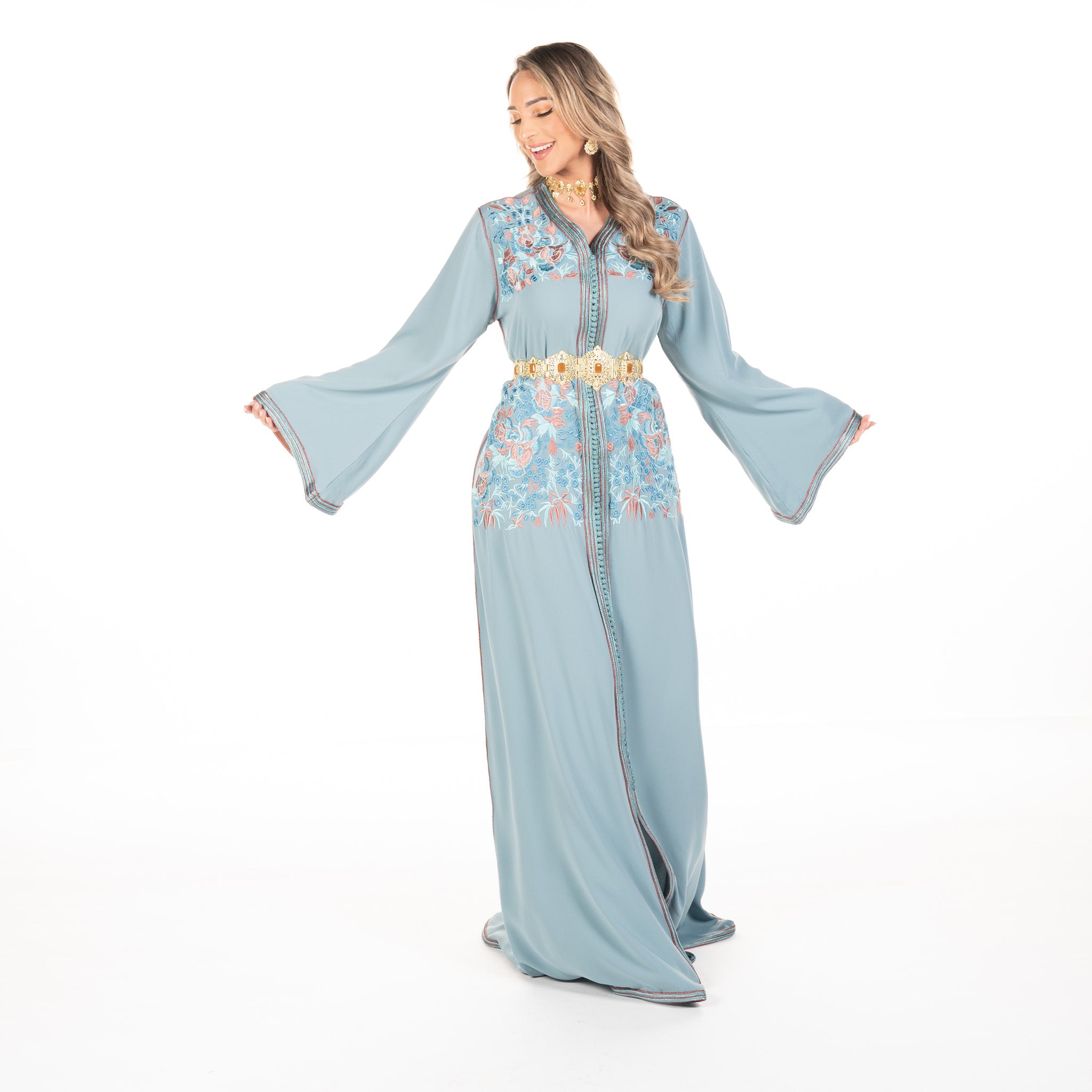 Caftan Dima LightBlue