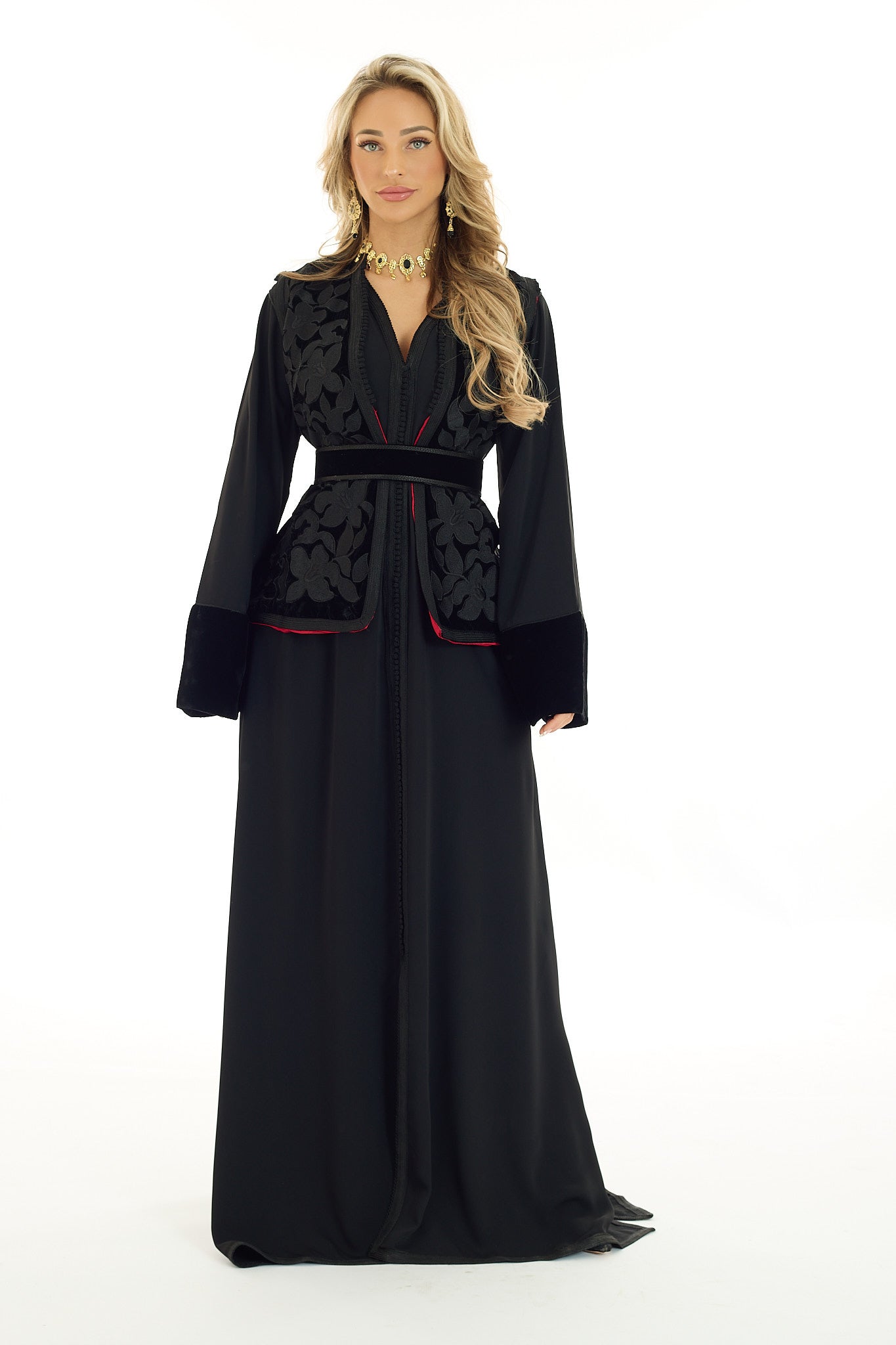 Caftan Solana Black