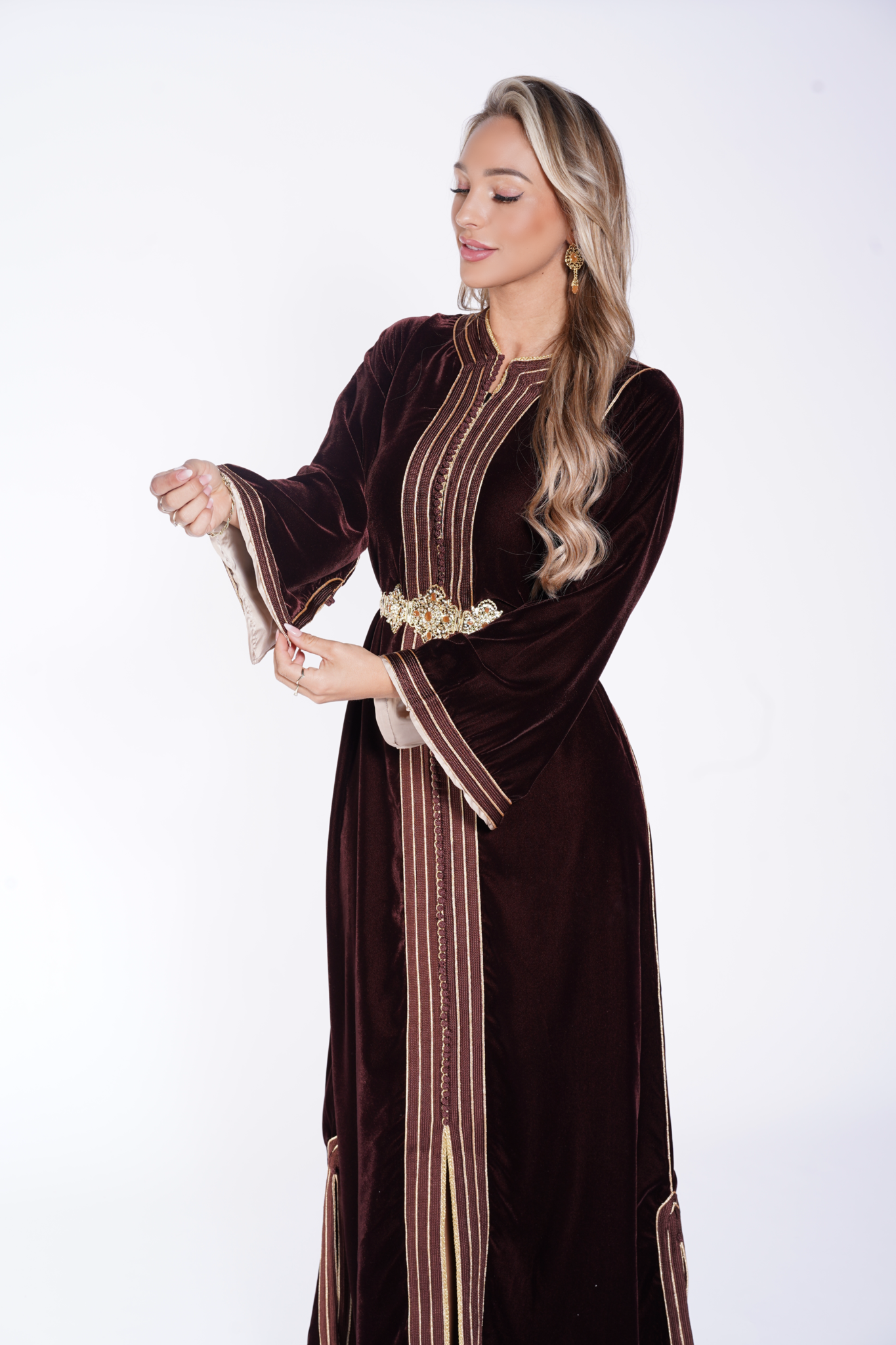 Caftan Farah Brown