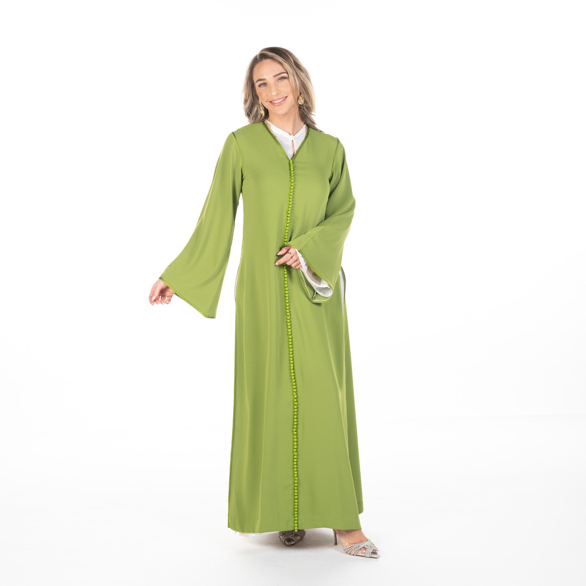 Caftan Nina Olivegreen