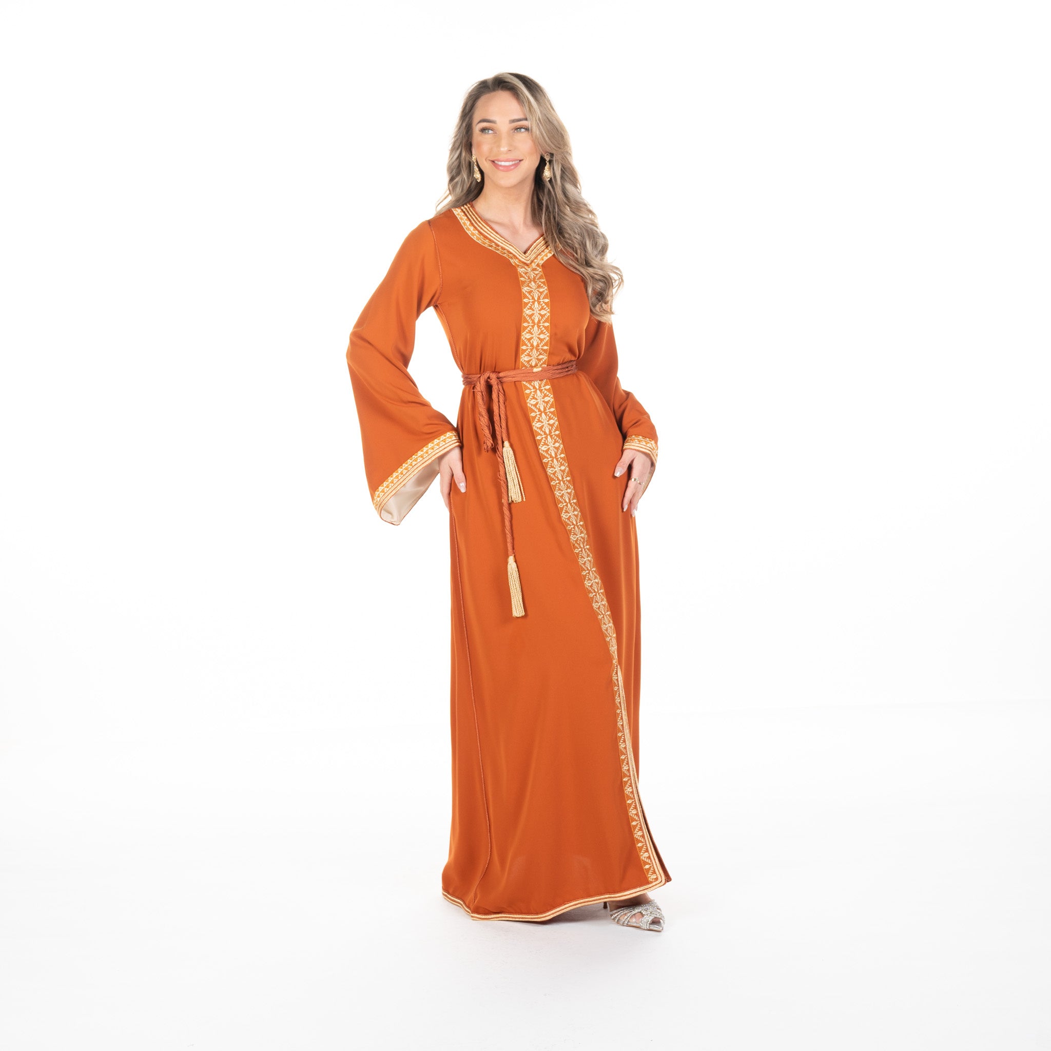 Caftan Basma  Orange
