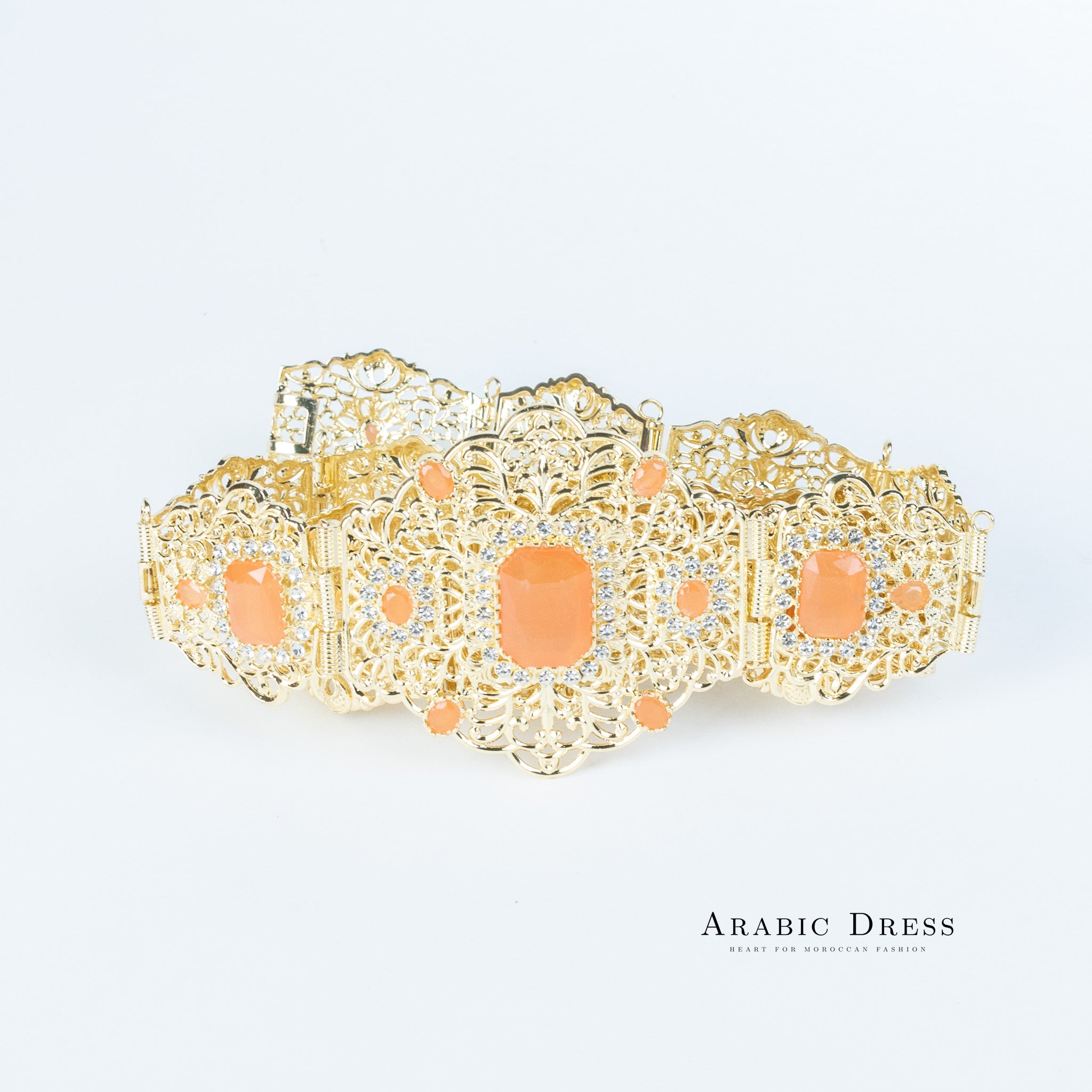 Bora Gold/Salmon Belt