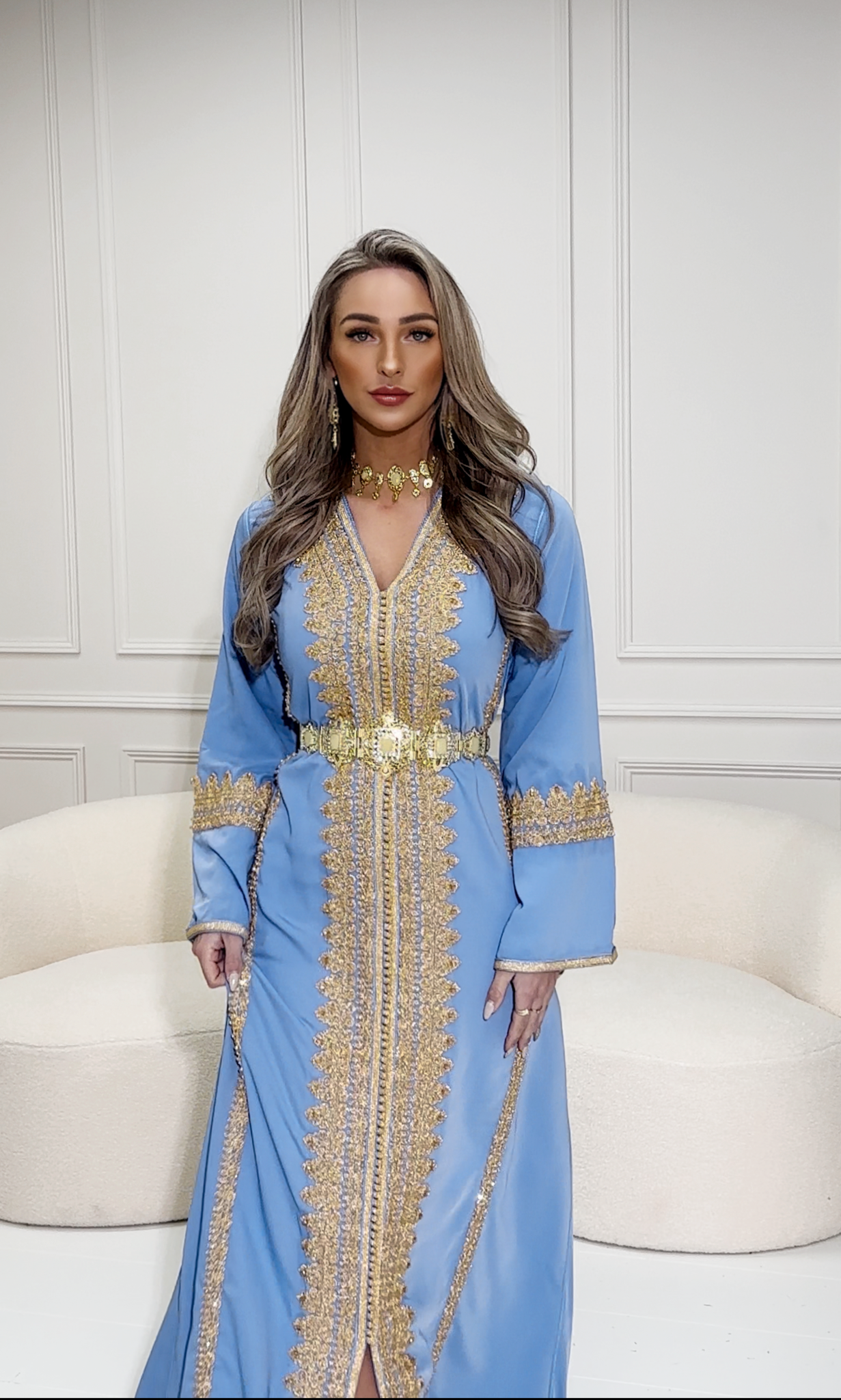 Caftan Sundus Blue