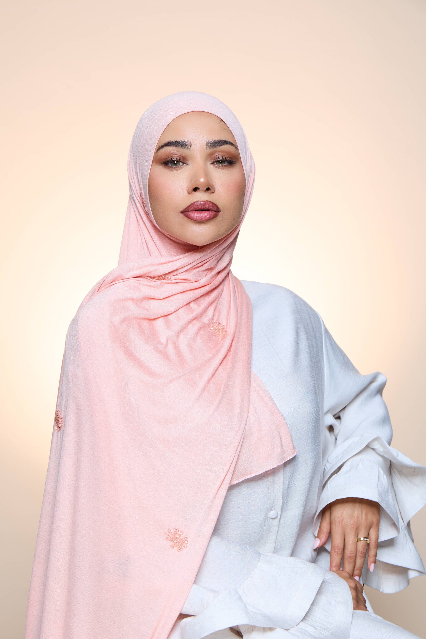 Hijab Zaya spanish Pink
