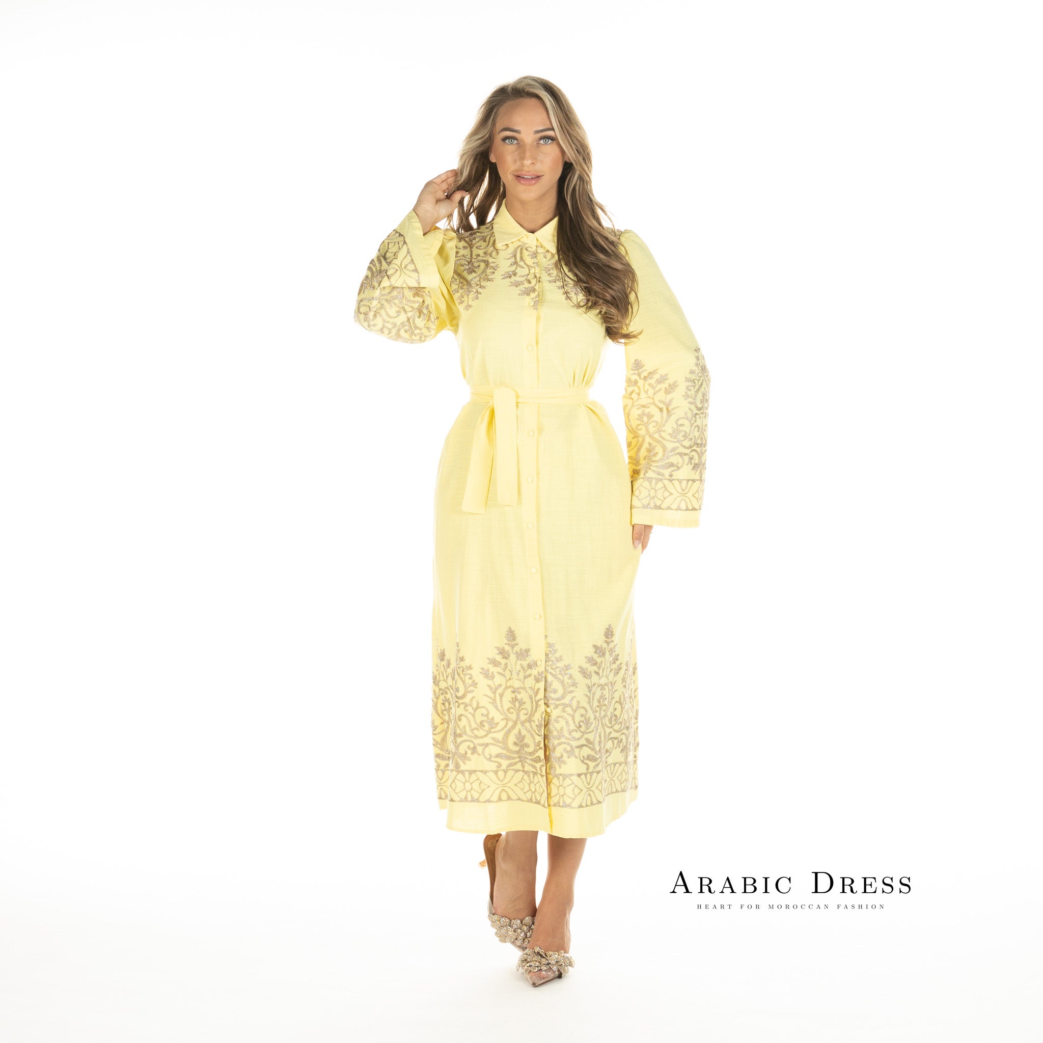 Caftan Lara Yellow