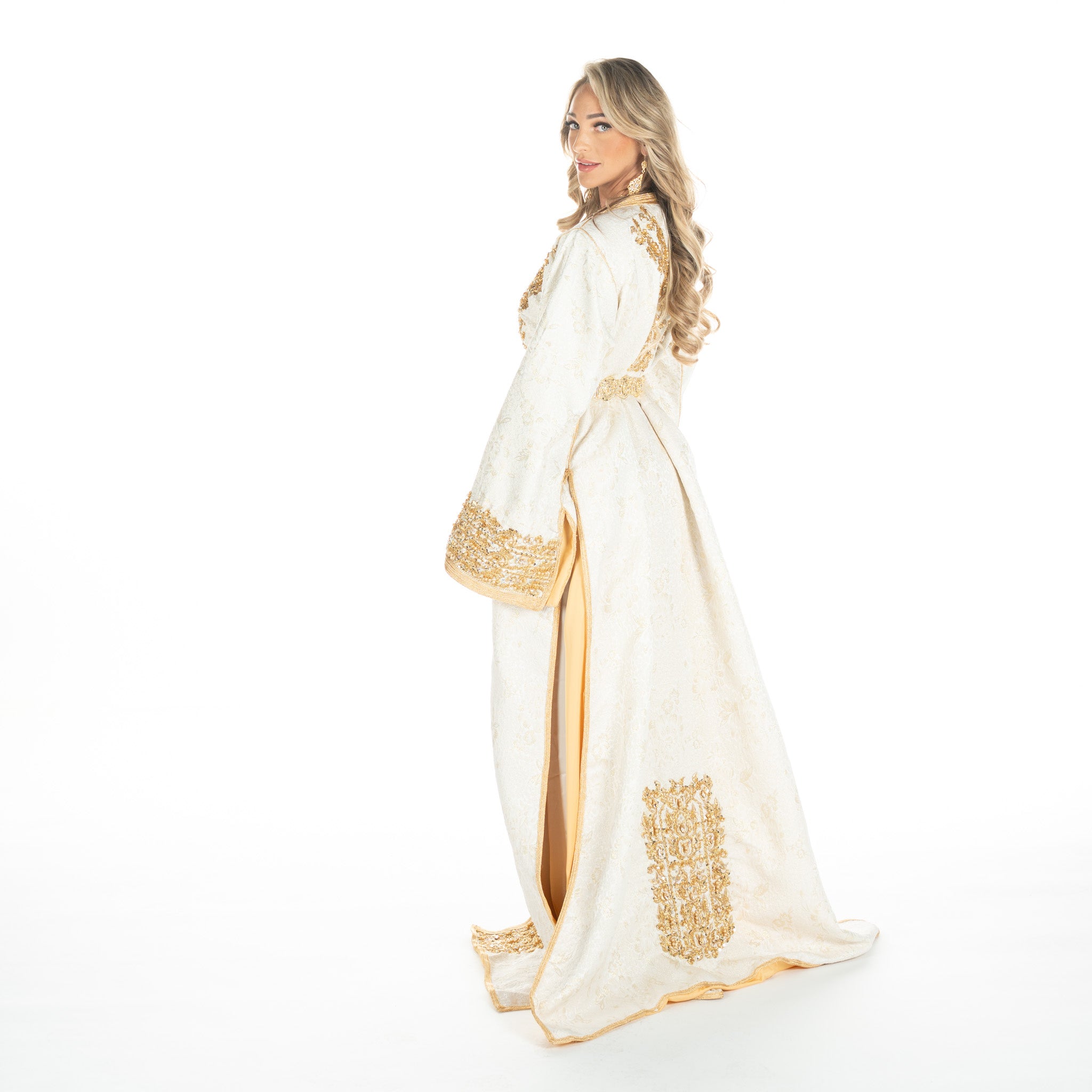 Exclusieve Caftan Isabel Gold