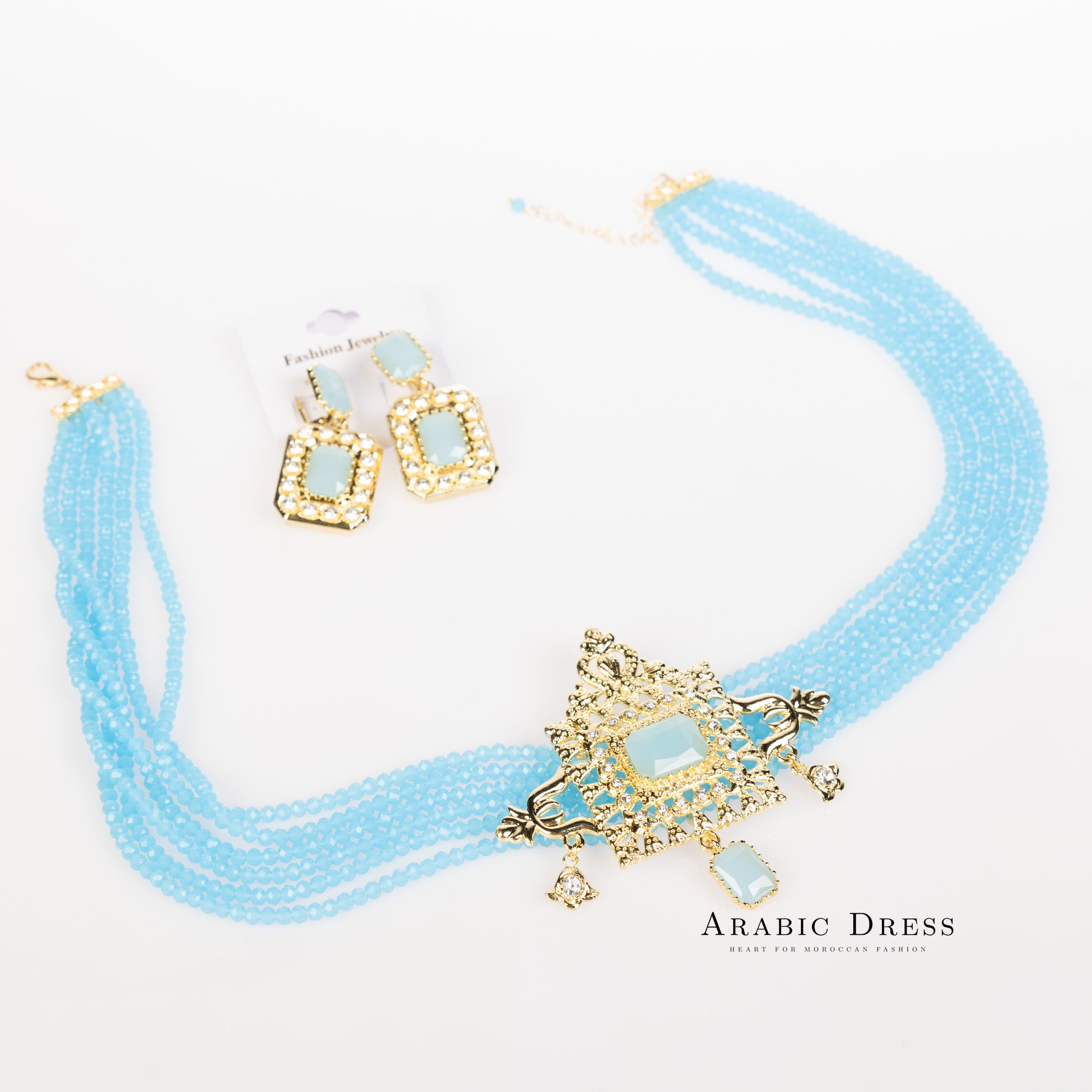 Turquoise Youra Necklace set