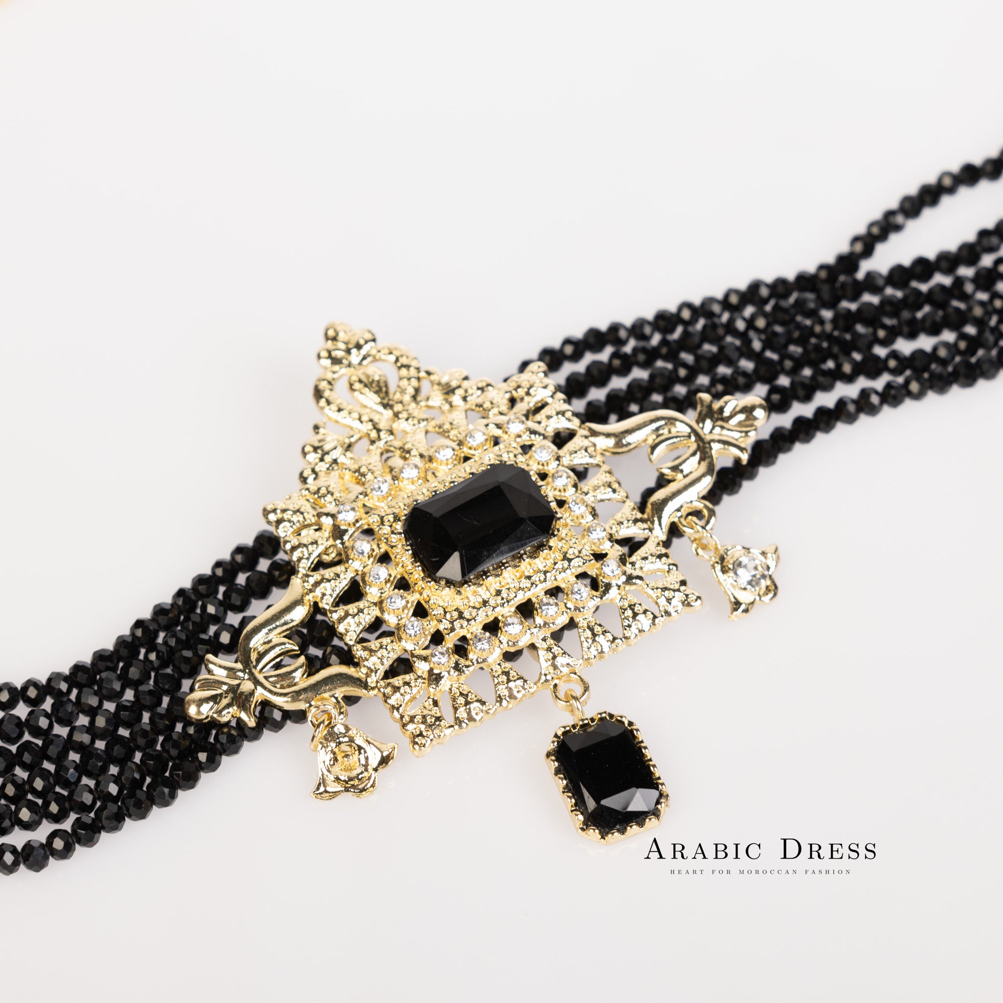 Black Youra Necklace set