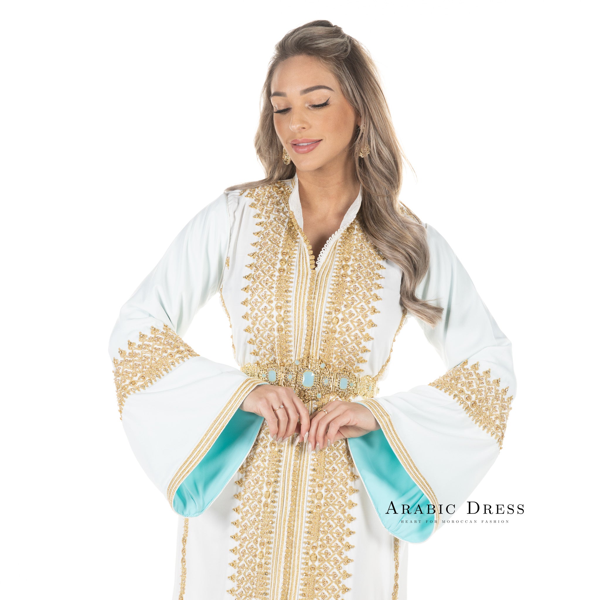 Caftan Dounia Brokenwhite