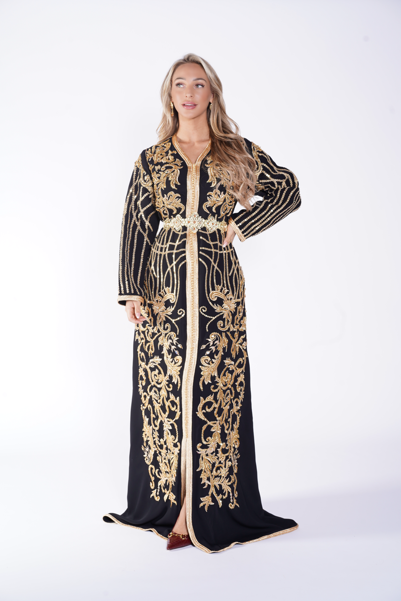 Caftan Liyana Black