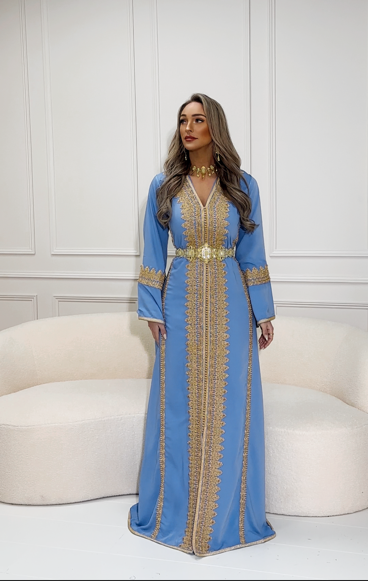 Caftan Sundus Blue
