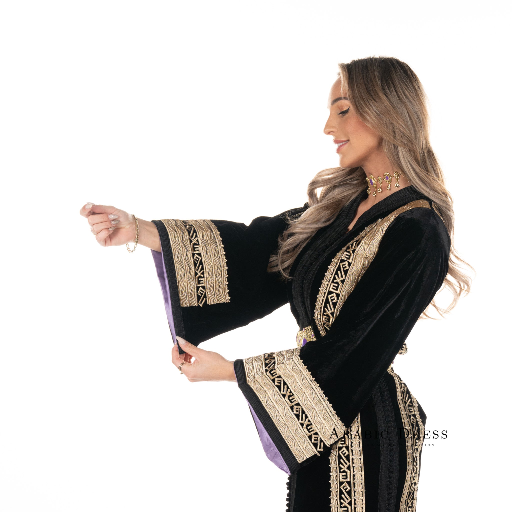 Caftan Romeisa Black