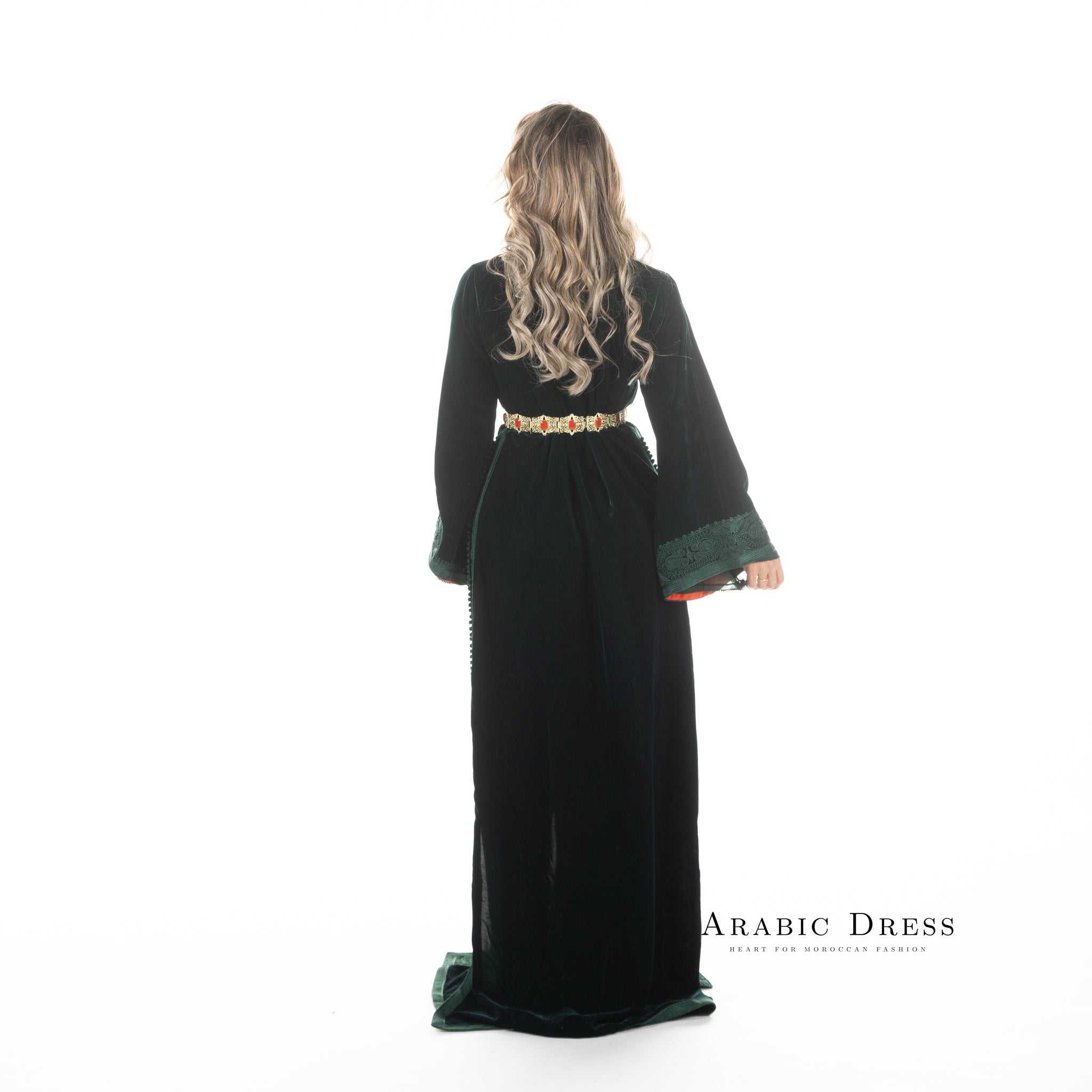 Caftan  Lina Darkgreen