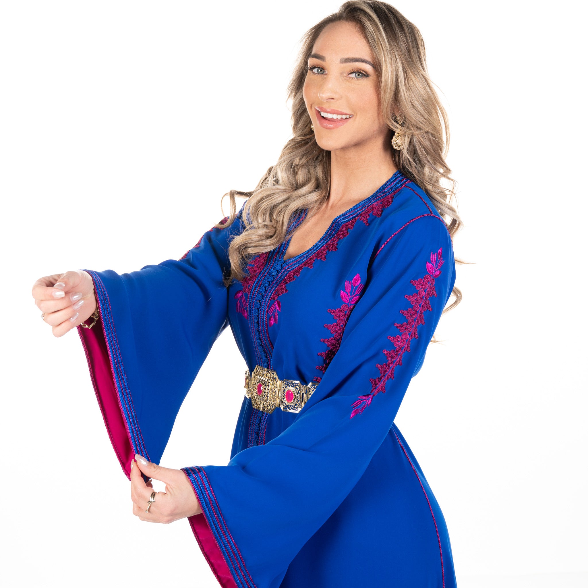 Caftan Chaimae RoyalBlue