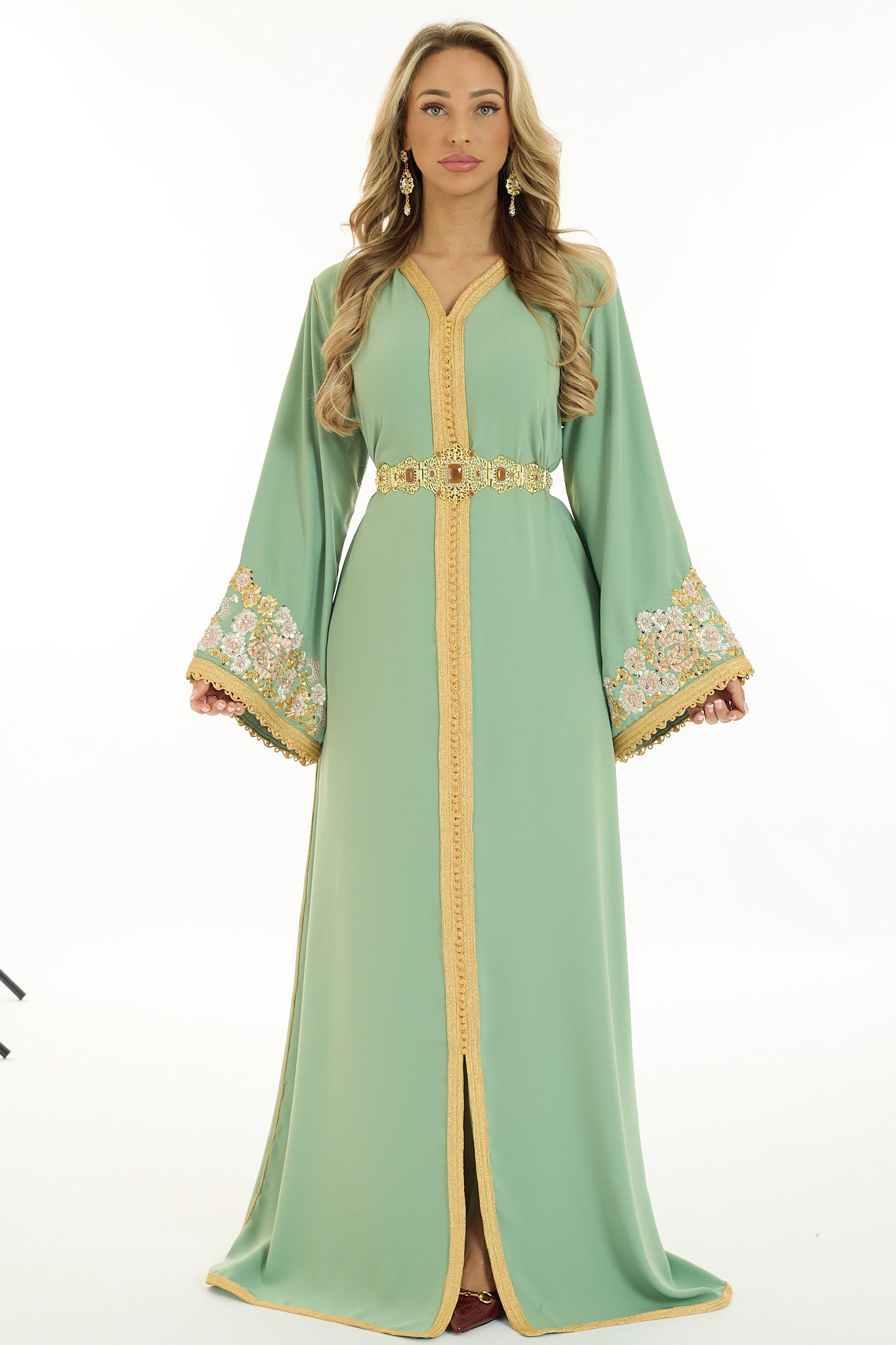 Caftan Zahra Darkseagreen