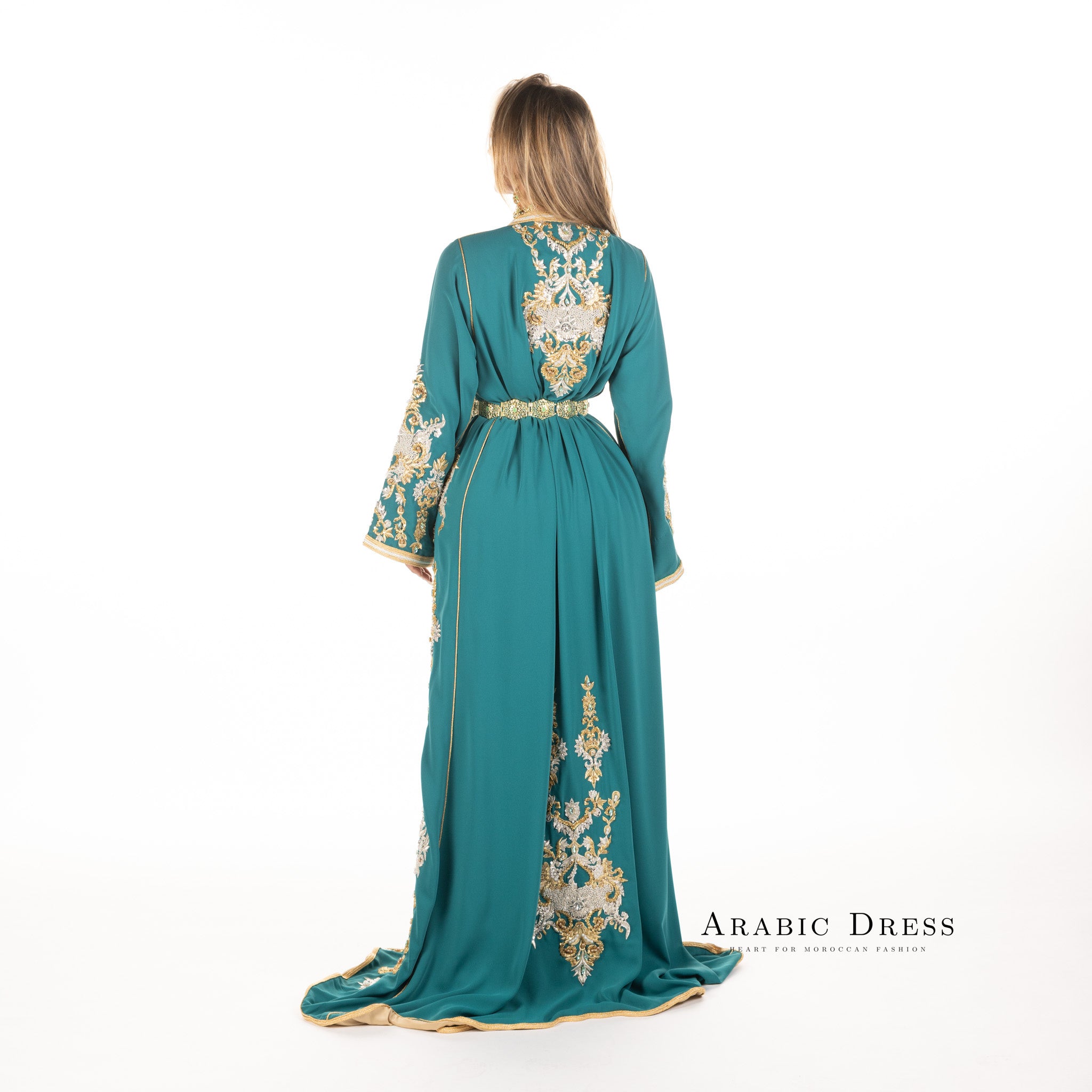 Caftan Louiza Green