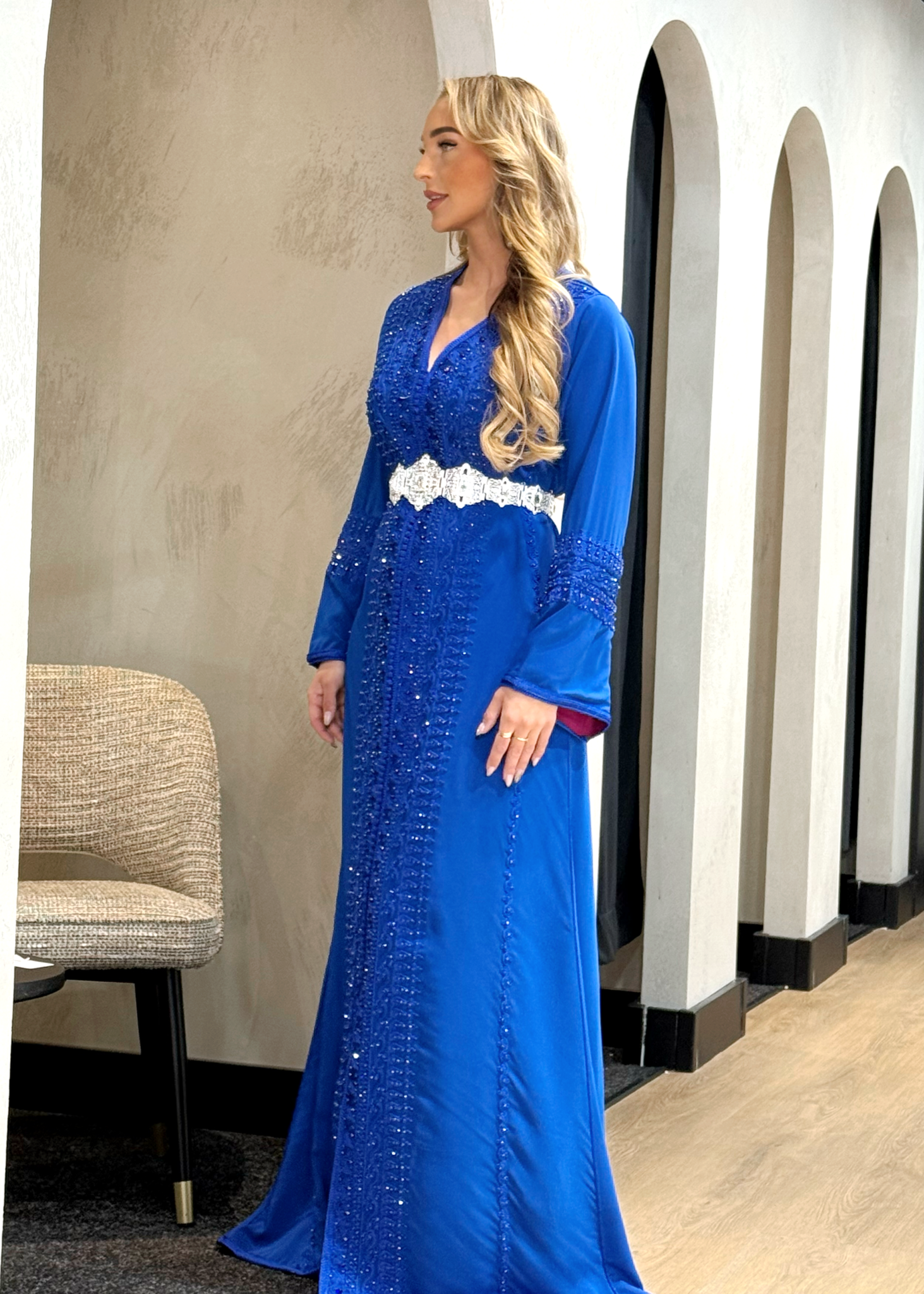 Caftan Lamyae  RoyalBlue