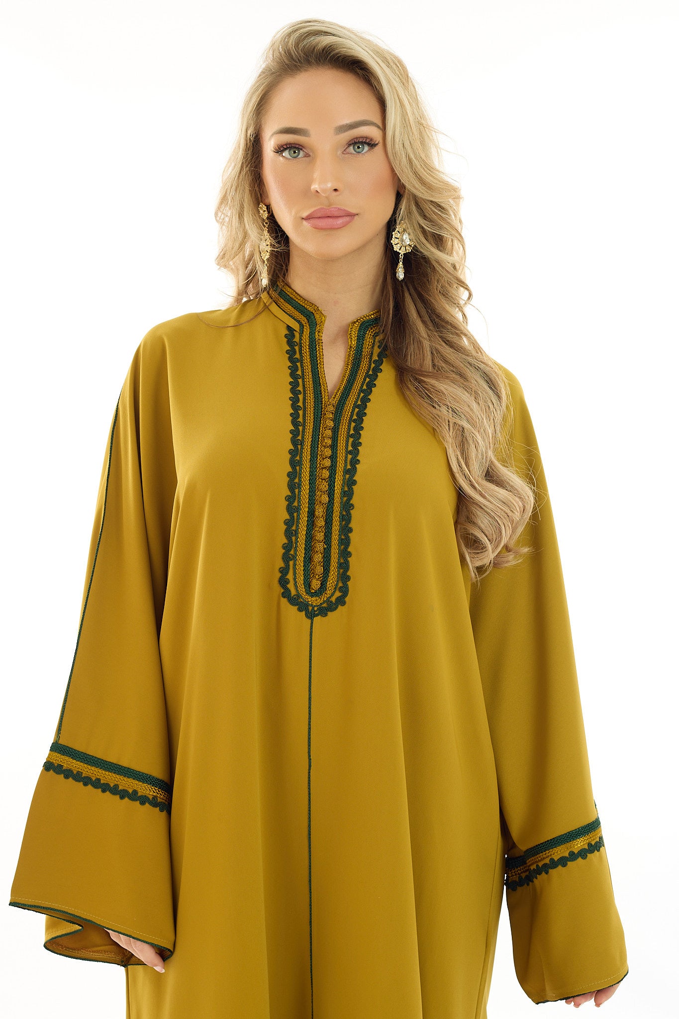 Caftan Samara Lime Green