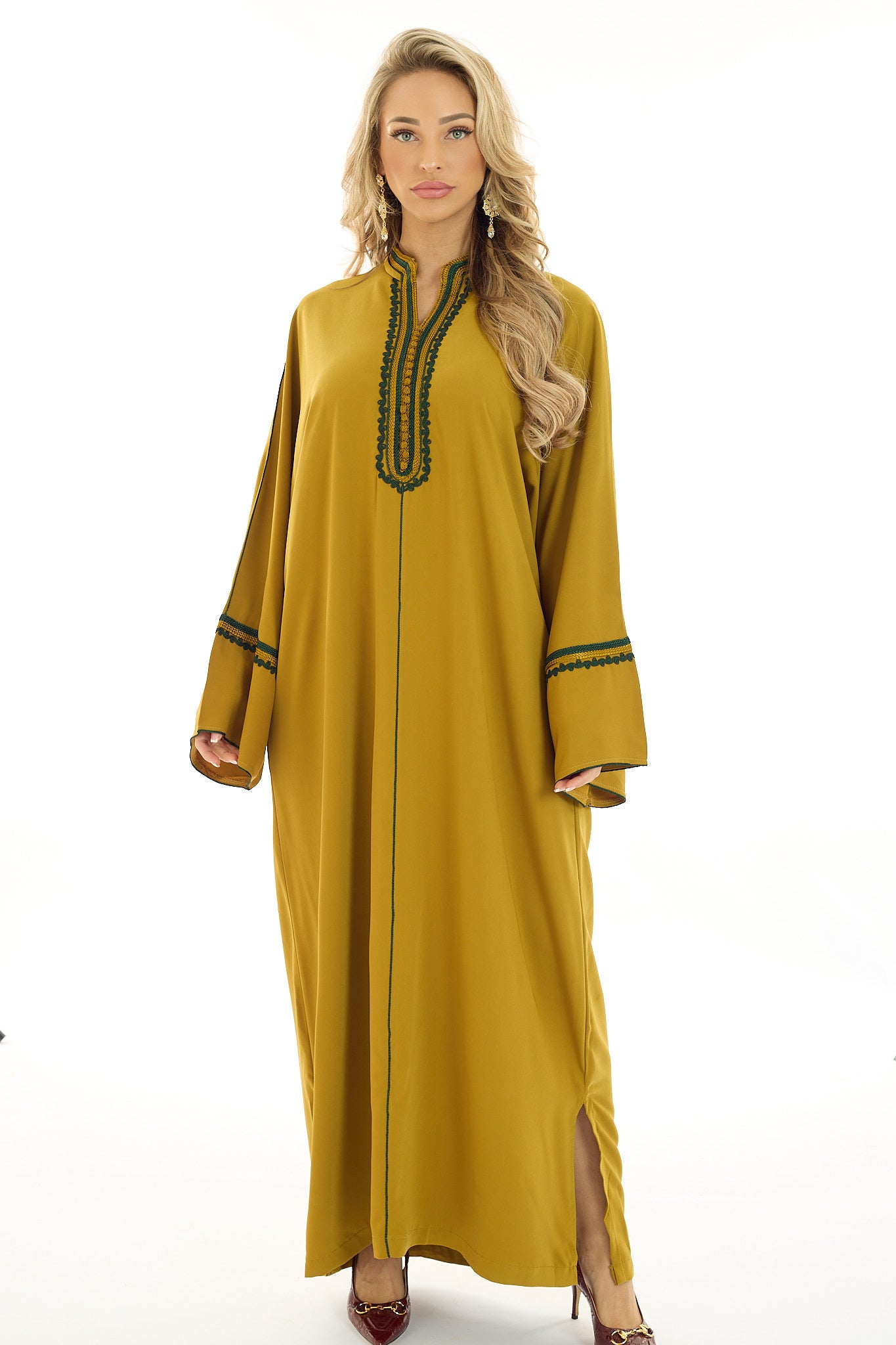 Caftan Samara Lime Green