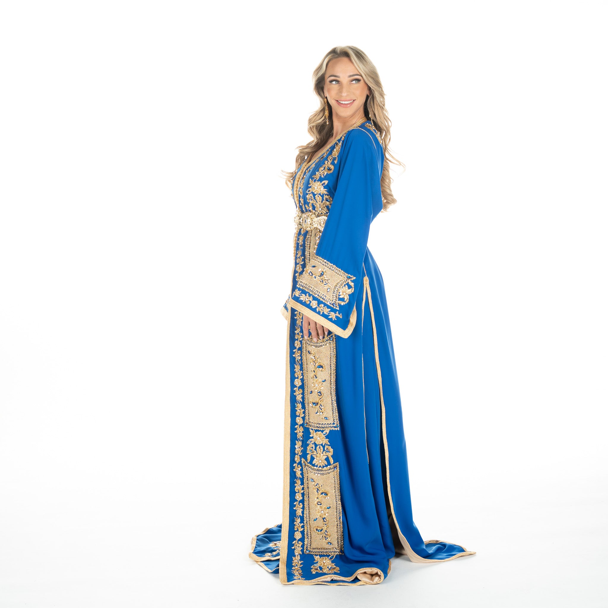 Exclusieve Caftan Levi  Blue