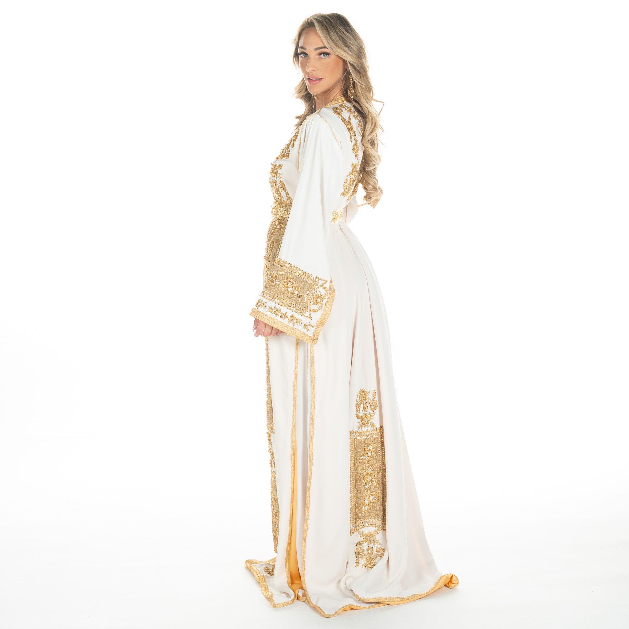 Exclusieve Caftan Levi Brokenwhite