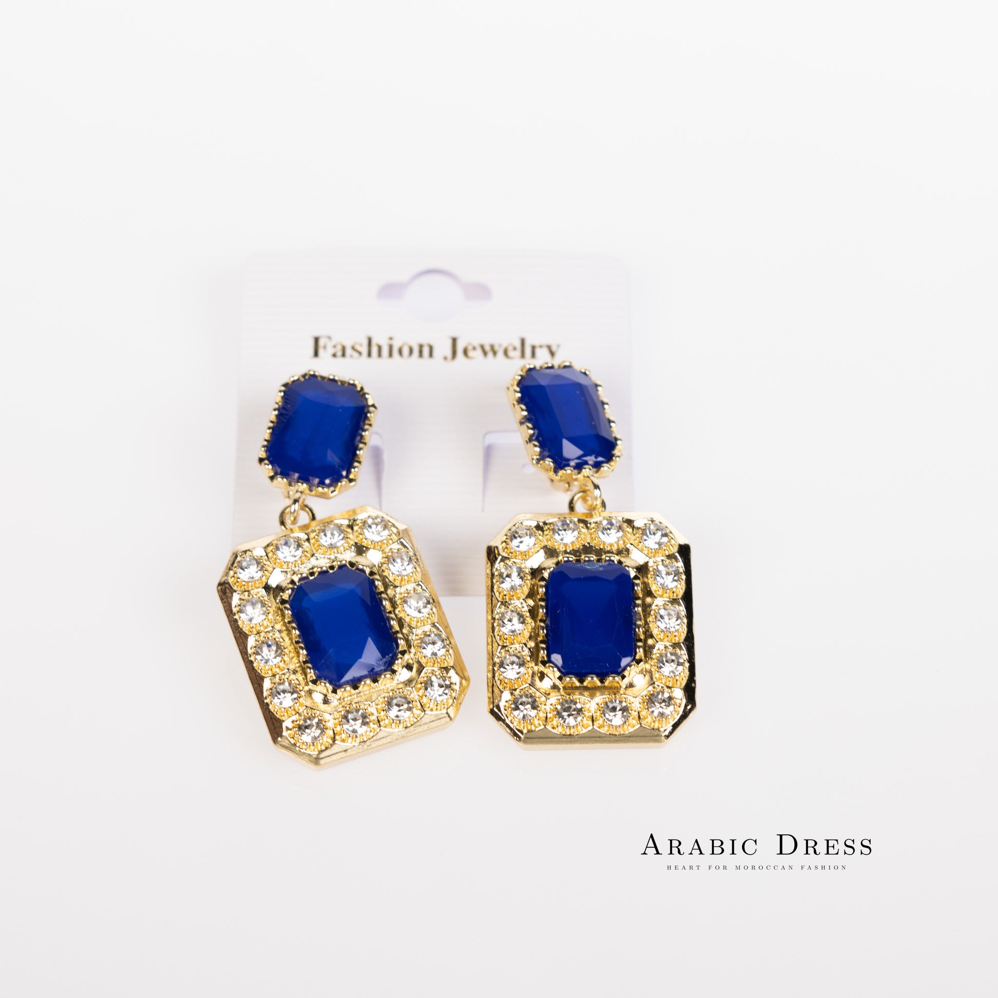 Royal blue Youra Necklace set