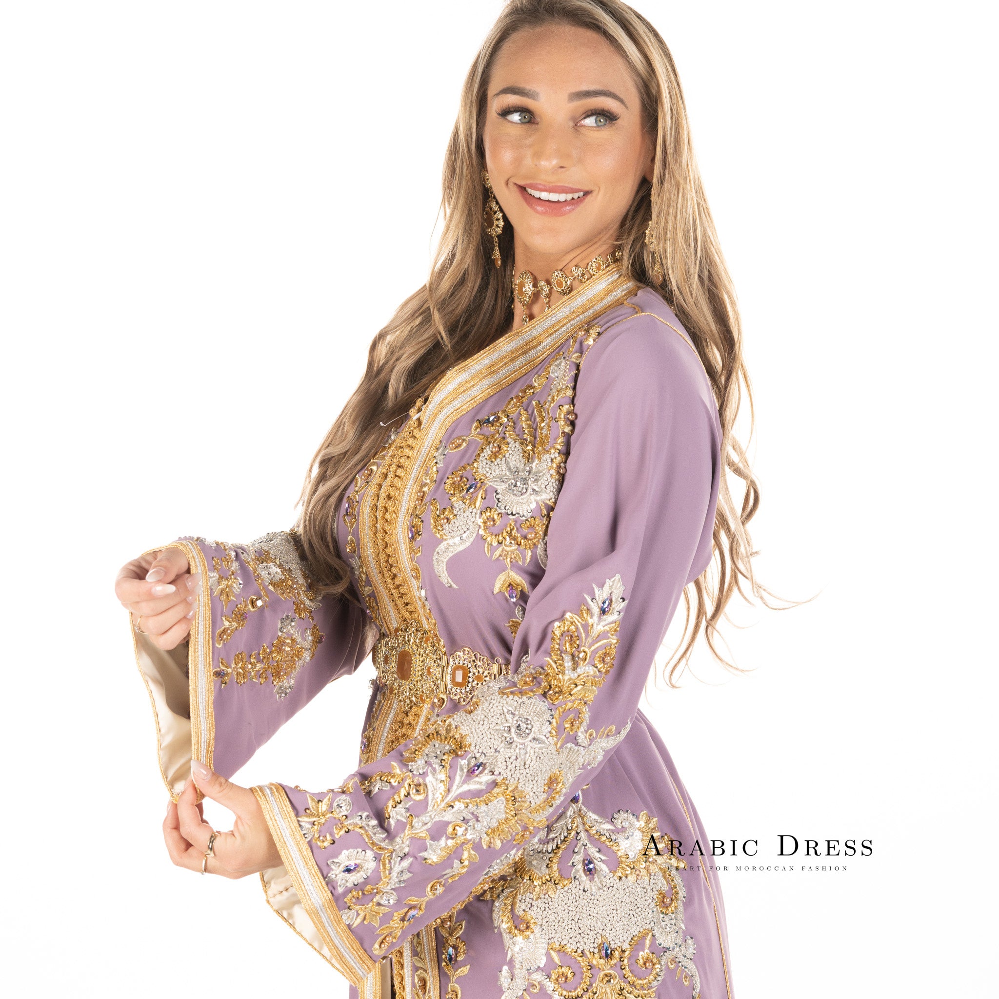 Caftan Louiza Taupe