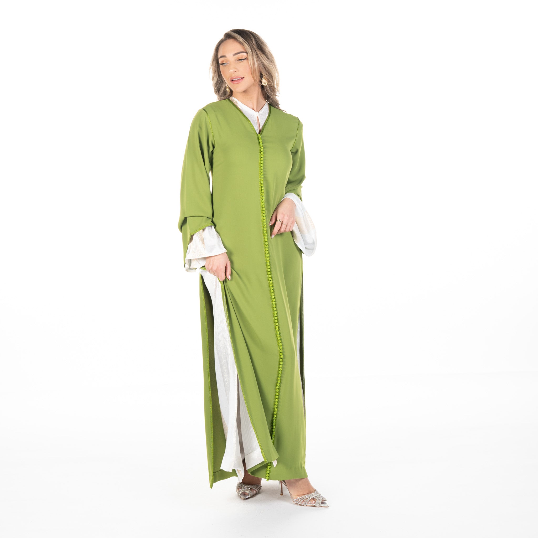 Caftan Nina Olivegreen