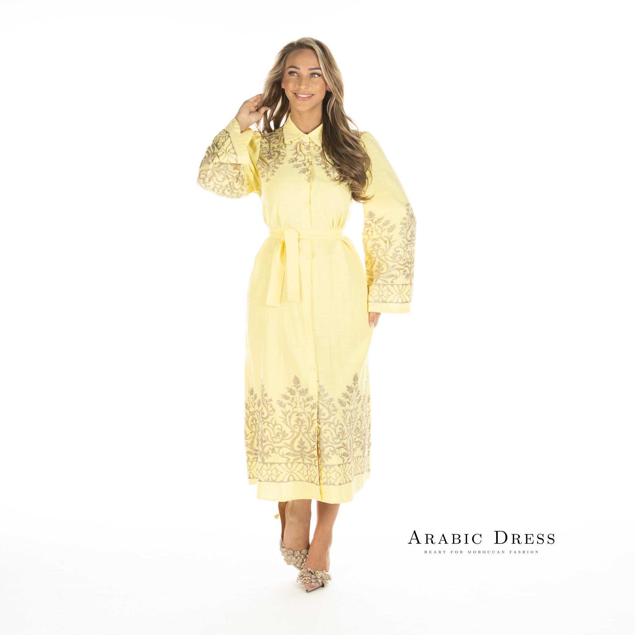 Caftan Lara Yellow