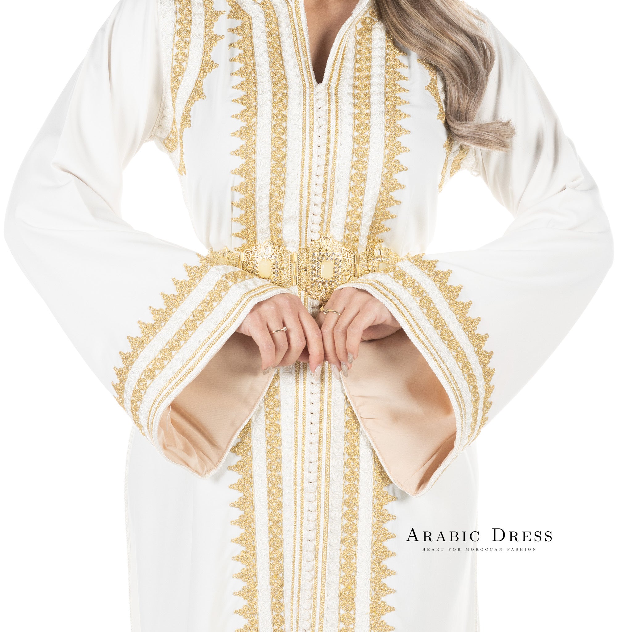 Caftan Tasnim  Brokenwhite