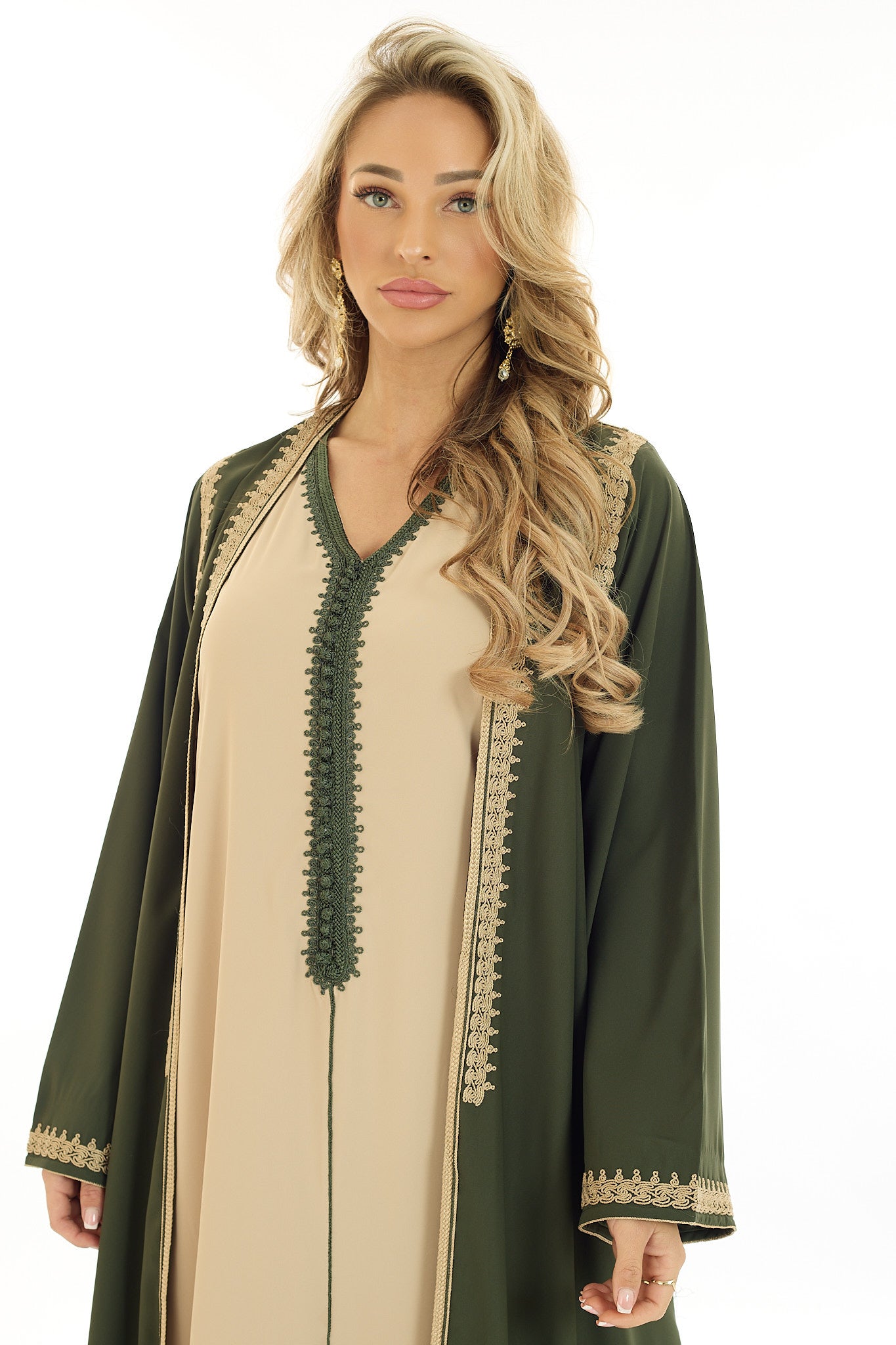 Kimono Zeyneb Olivegreen
