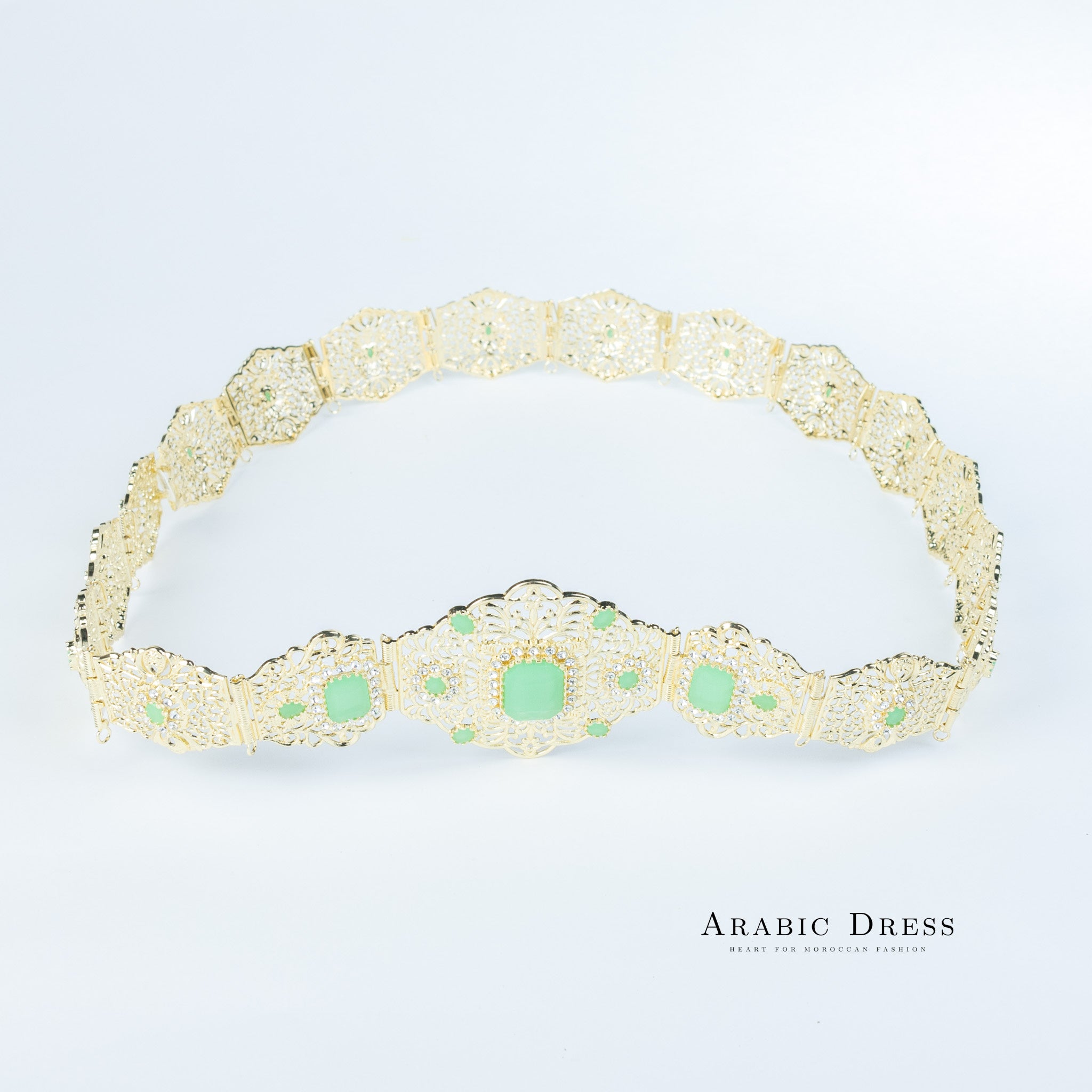 Bora Gold/Mintgreen Belt