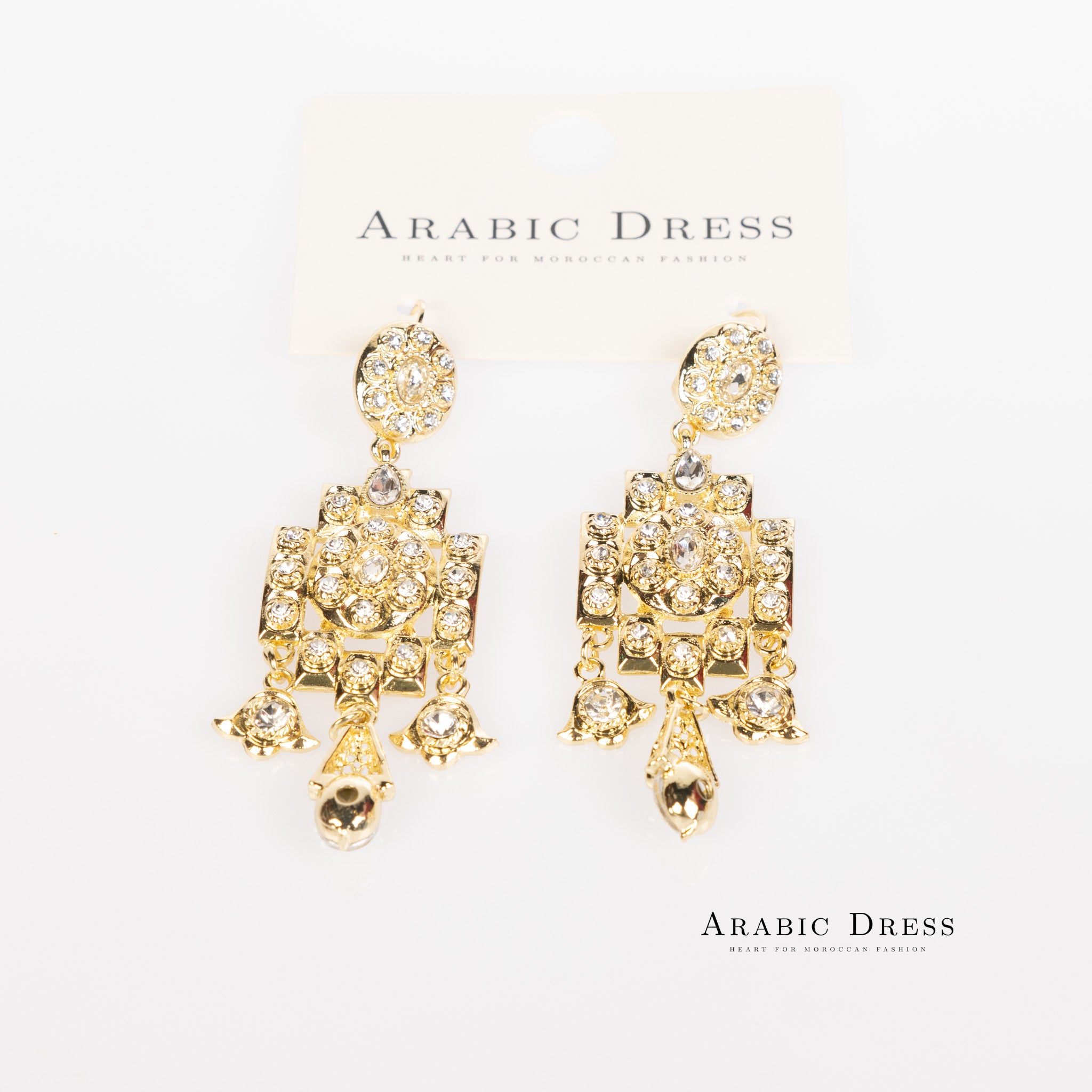 White Gold Hae Earrings