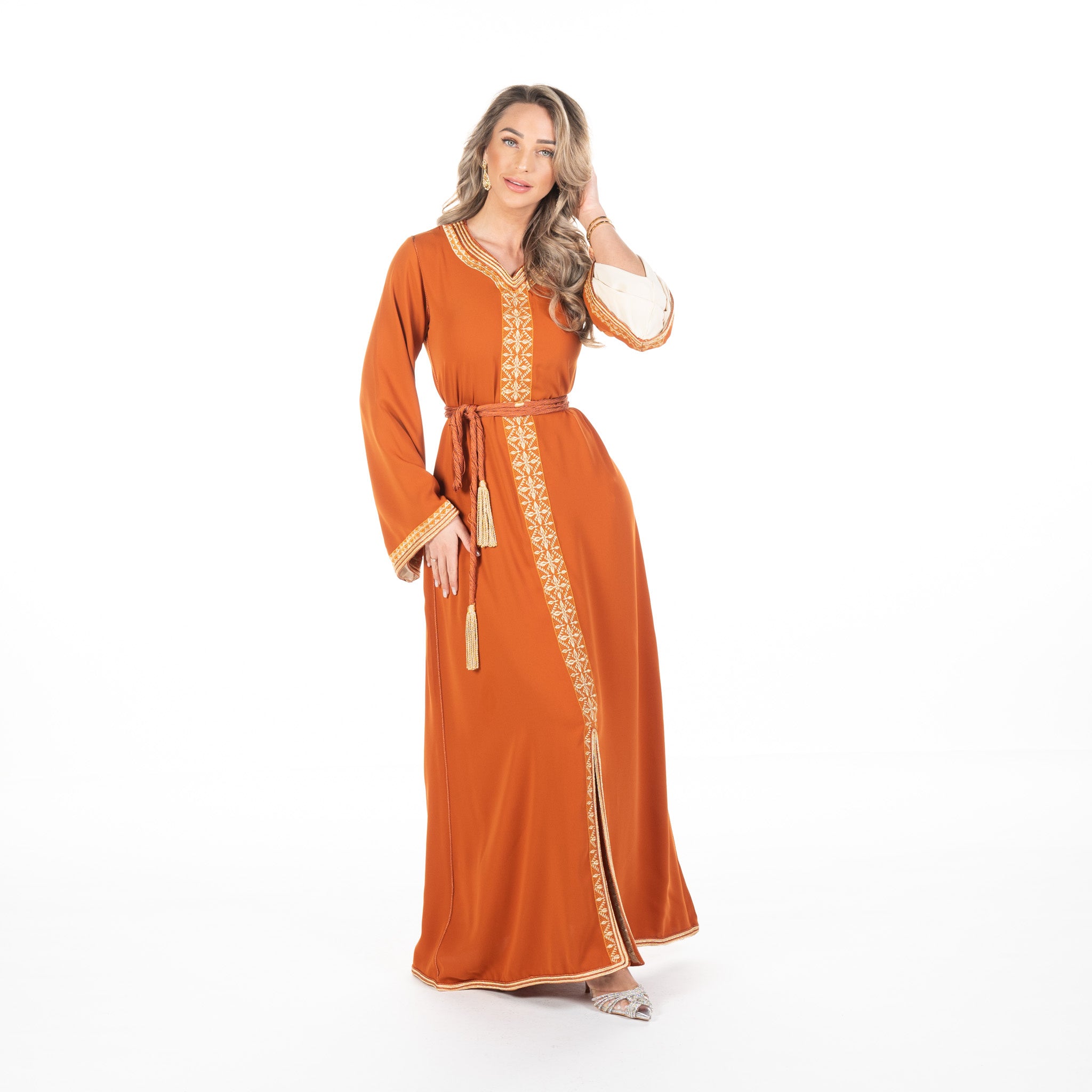 Caftan Basma  Orange