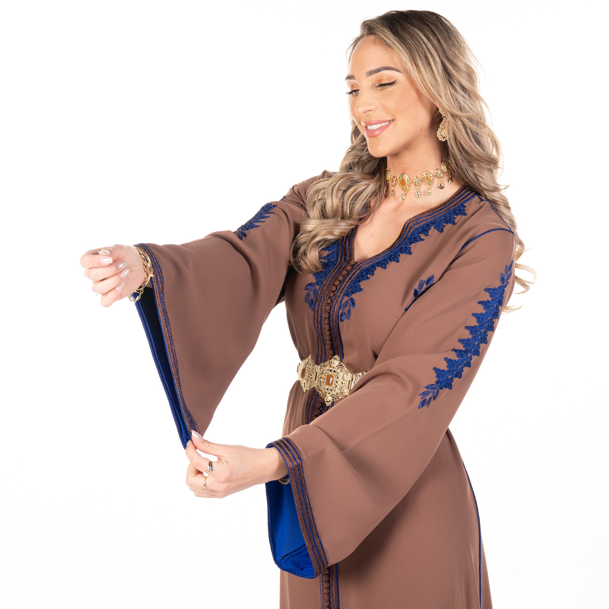 Caftan Chaimae Brown