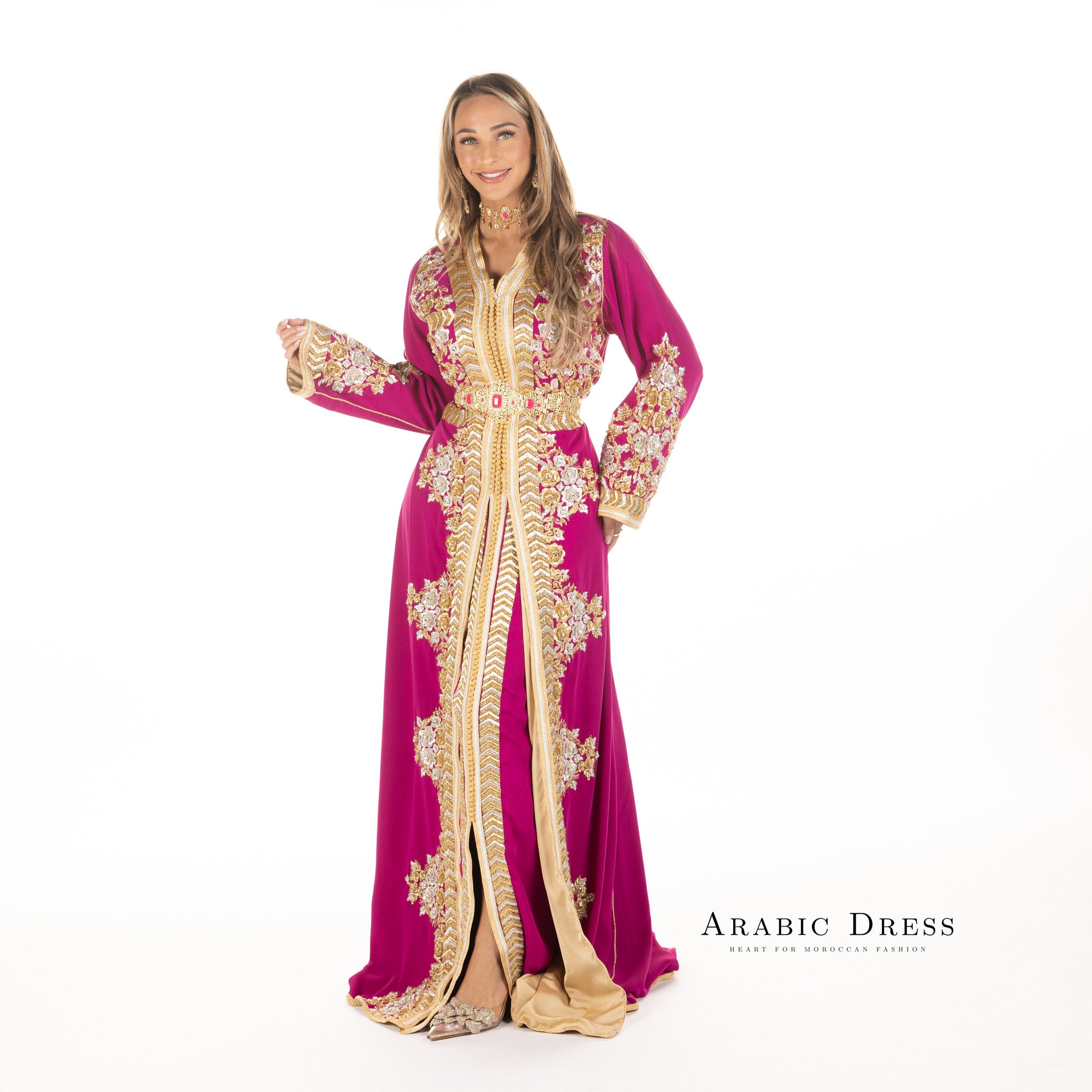 Caftan Nisa Magenta