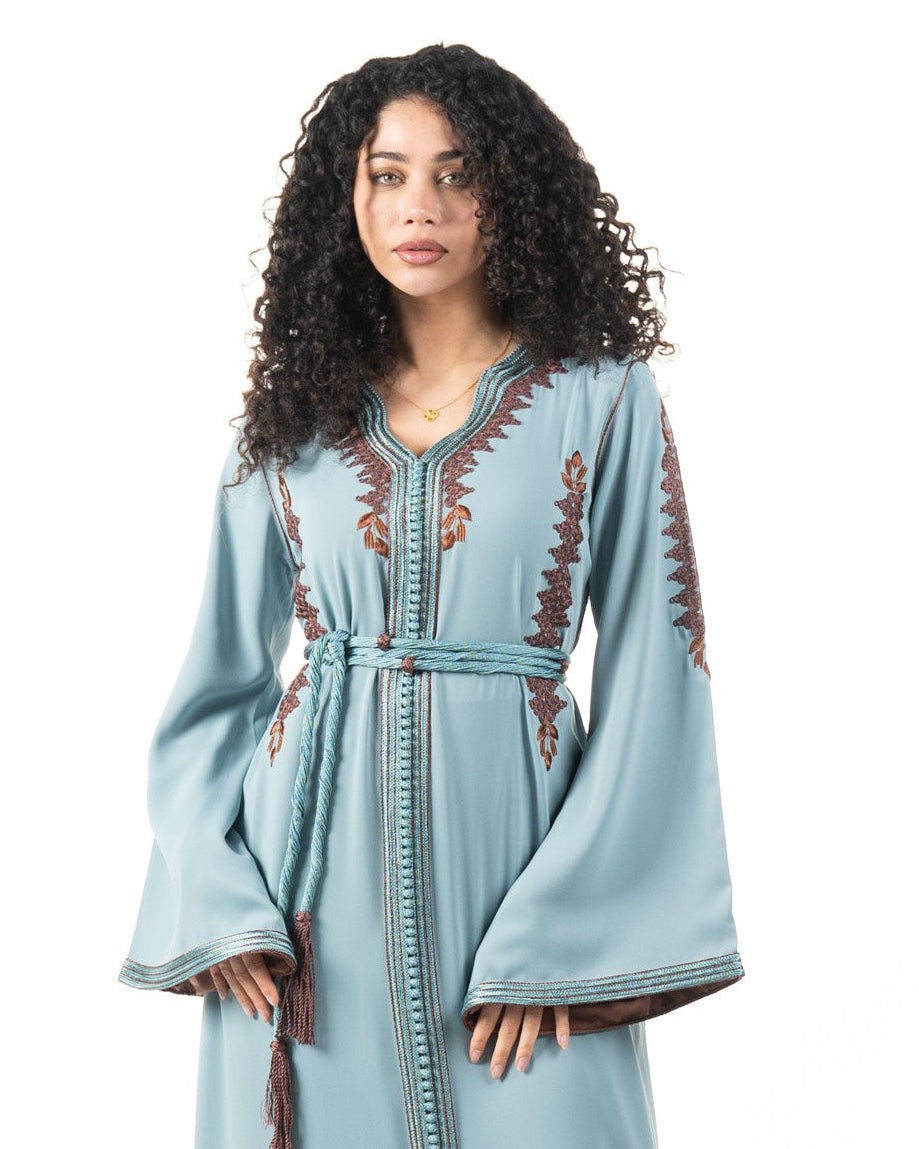 Caftan Chaimae Blue