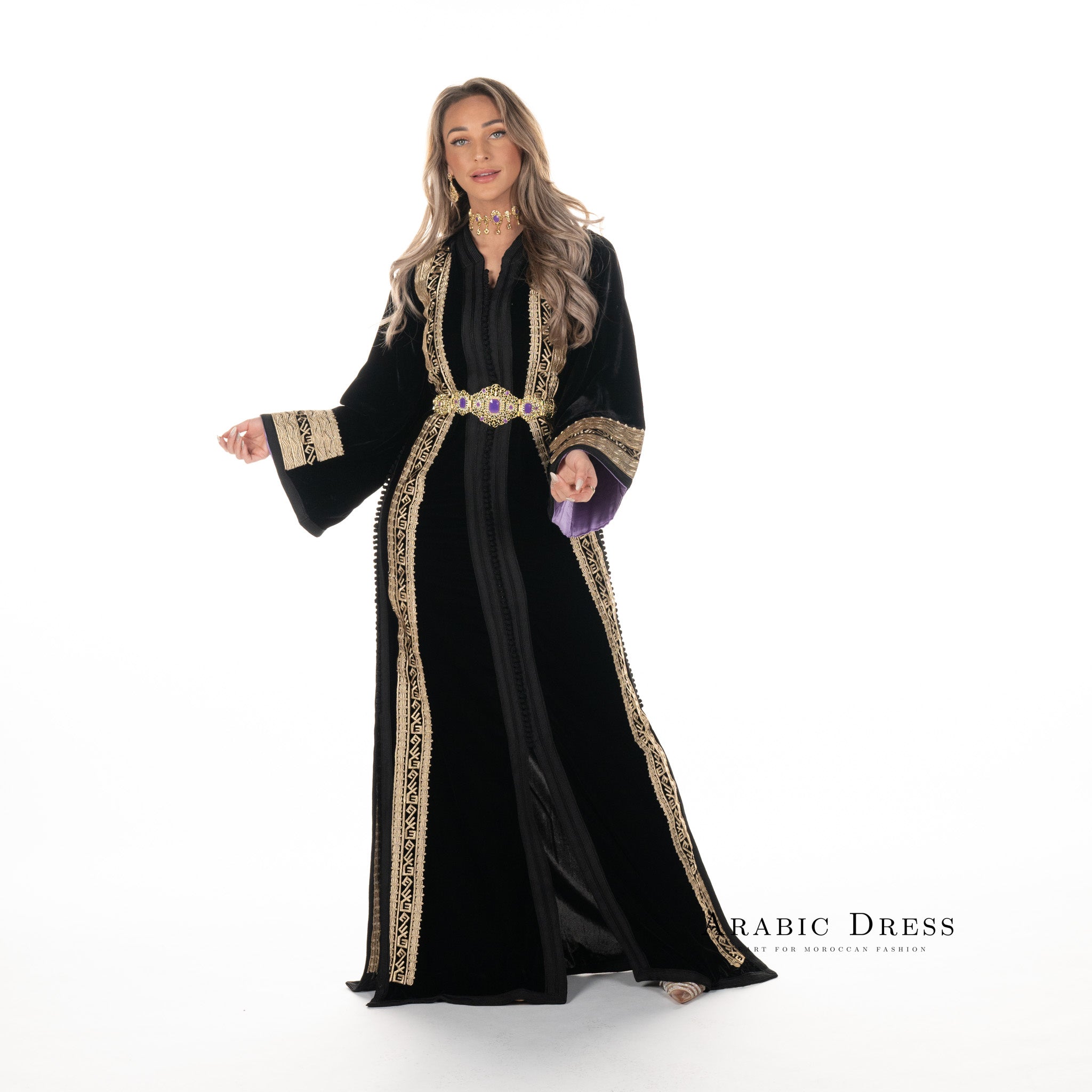 Caftan Romeisa Black