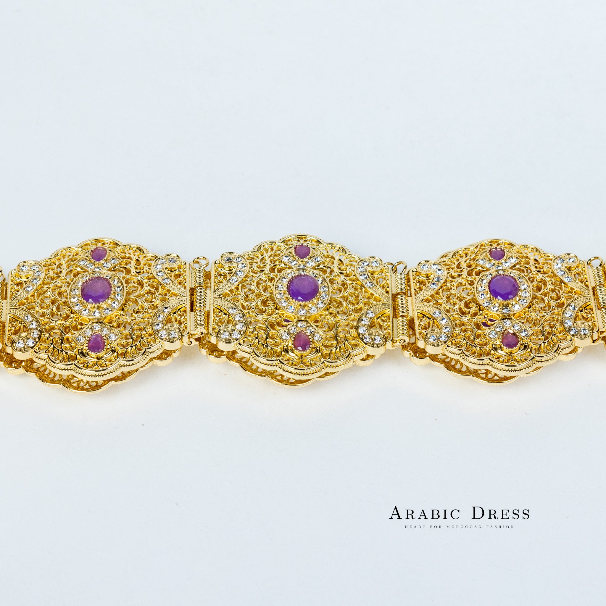 Ahri Gold/Violet Belt