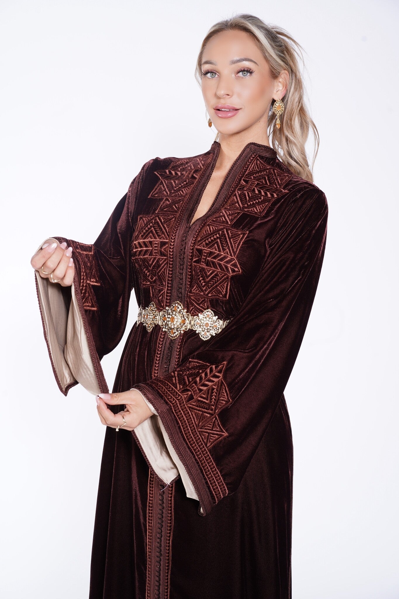 Caftan Naira Brown