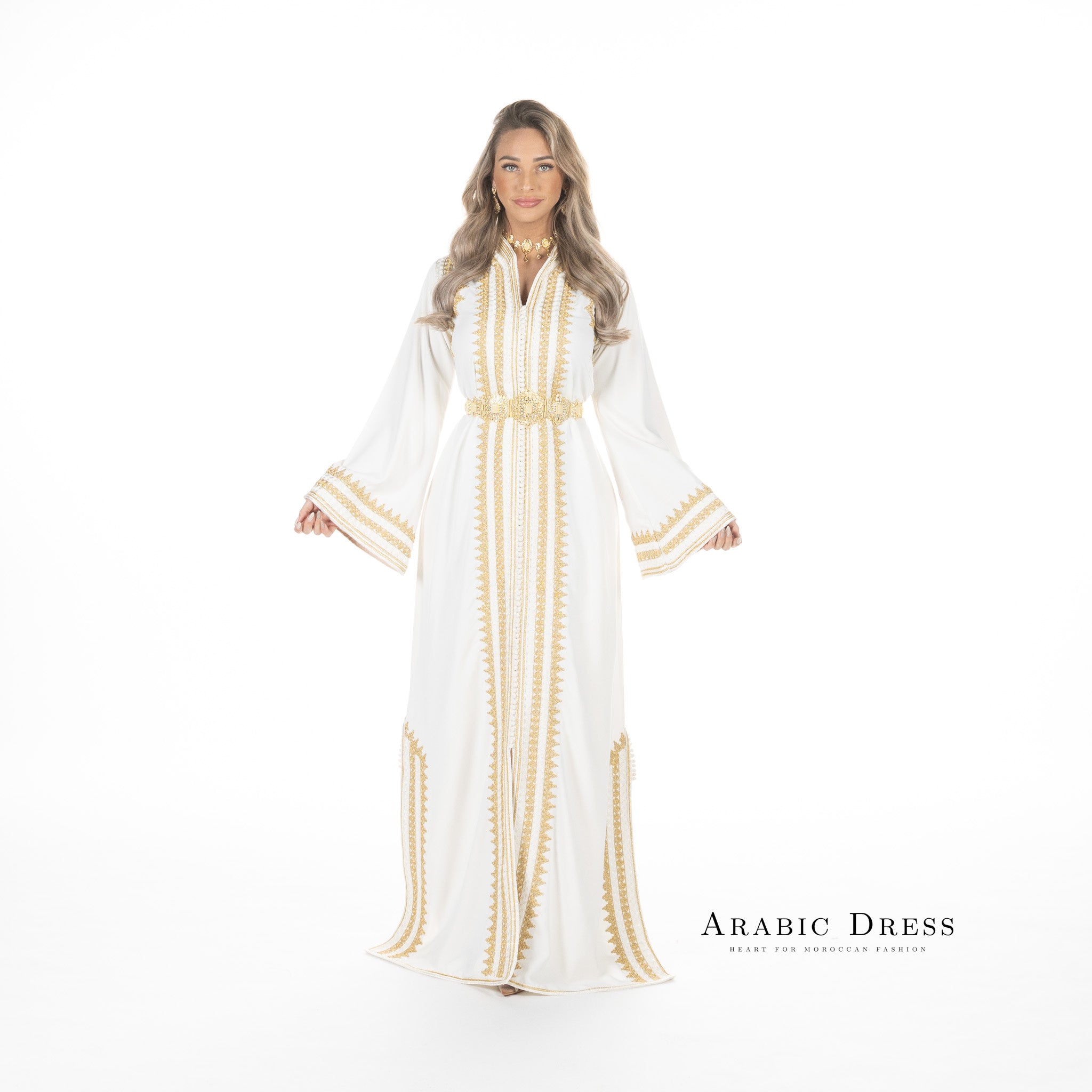 Caftan Tasnim  Brokenwhite