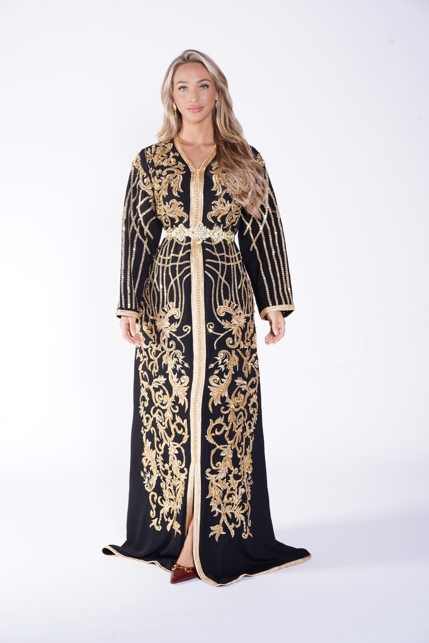 Caftan Liyana Black