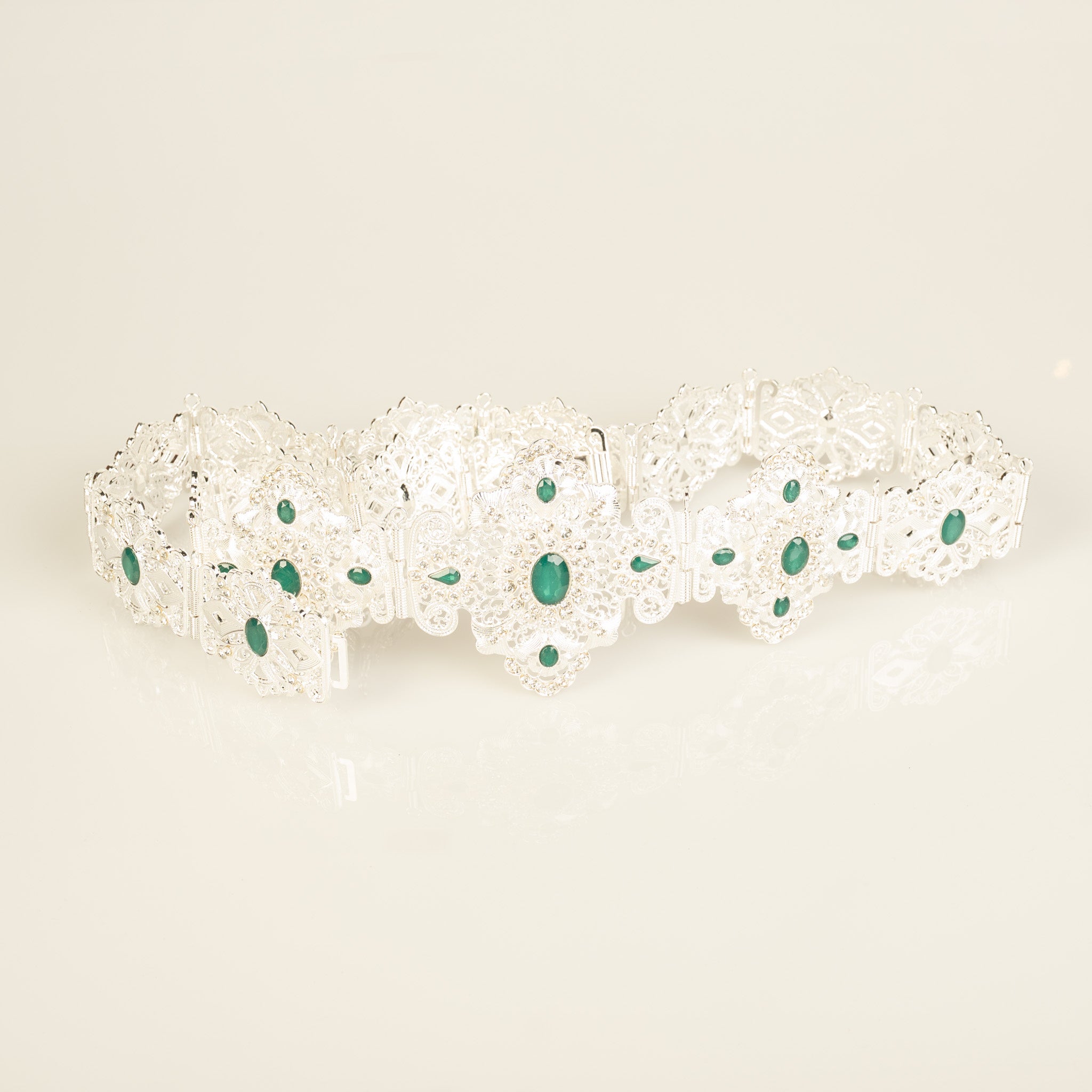 Zen  Silver / Green Belt