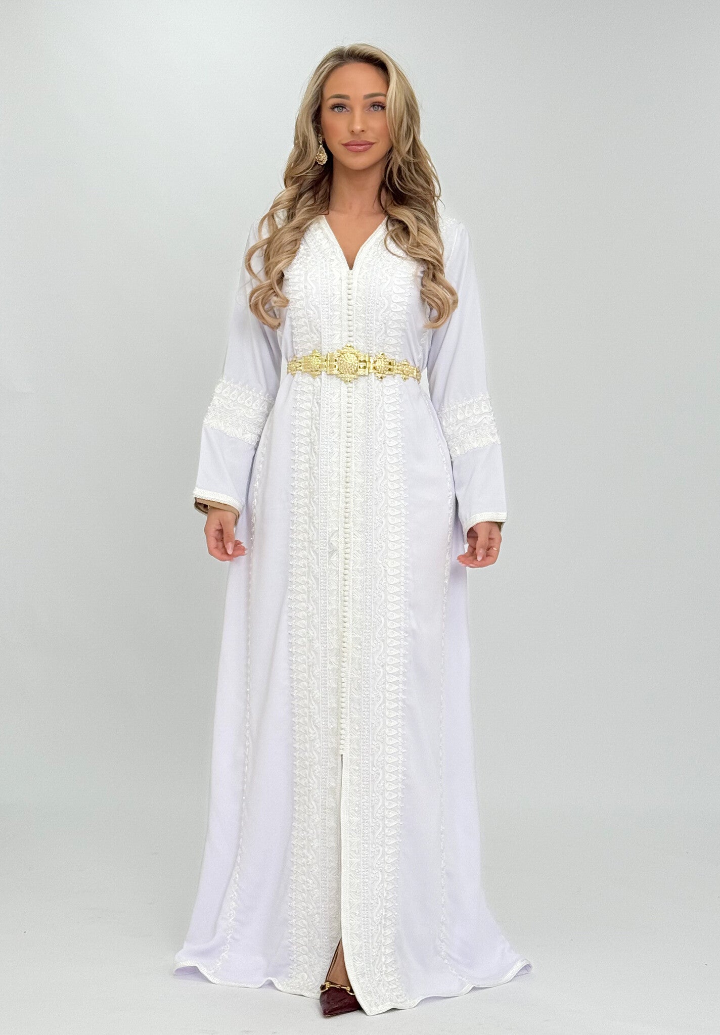 Caftan Lamyae White