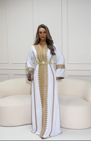 Caftan Sundus White