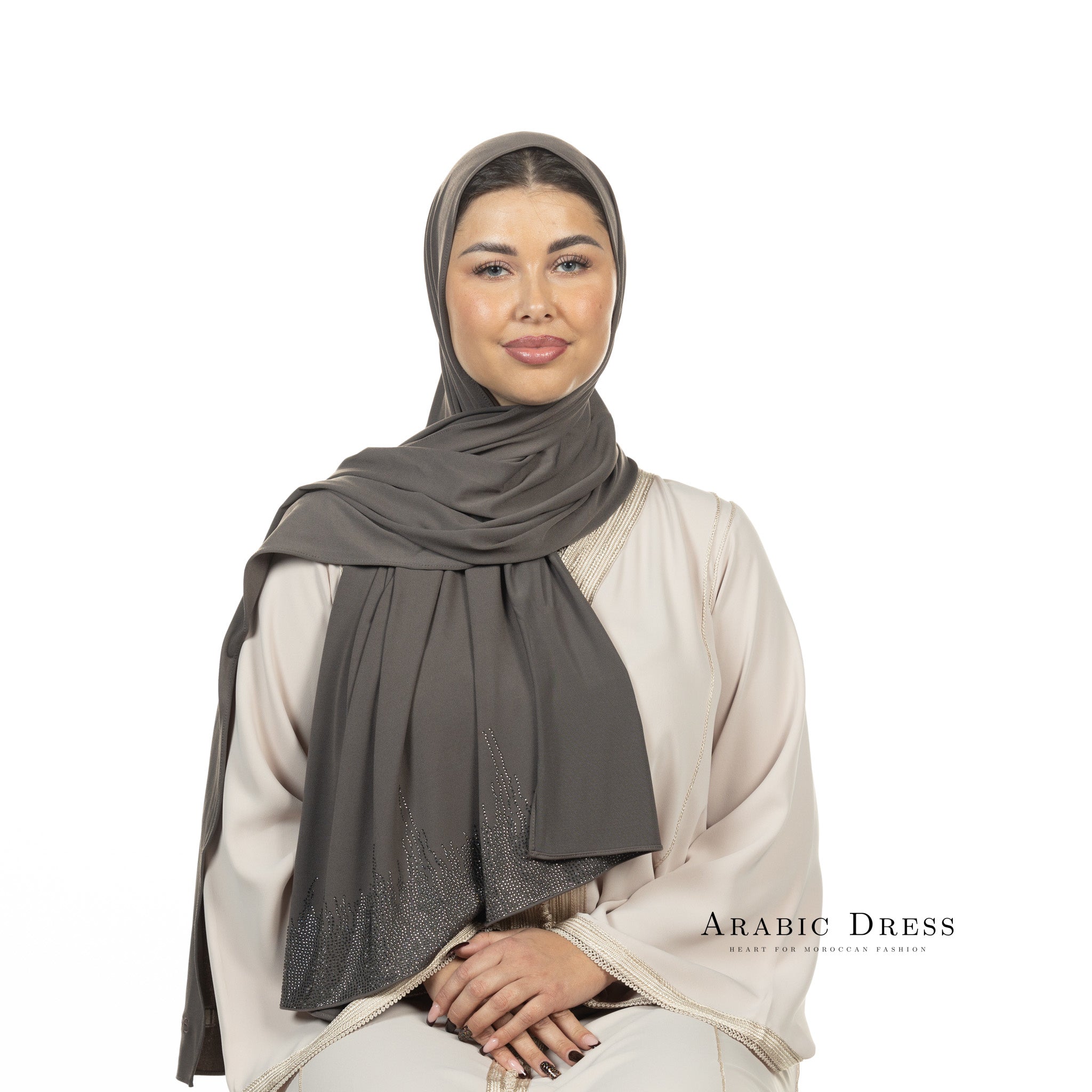 PREMIUM JERSEY HIJAB LIA - DARK GRAY