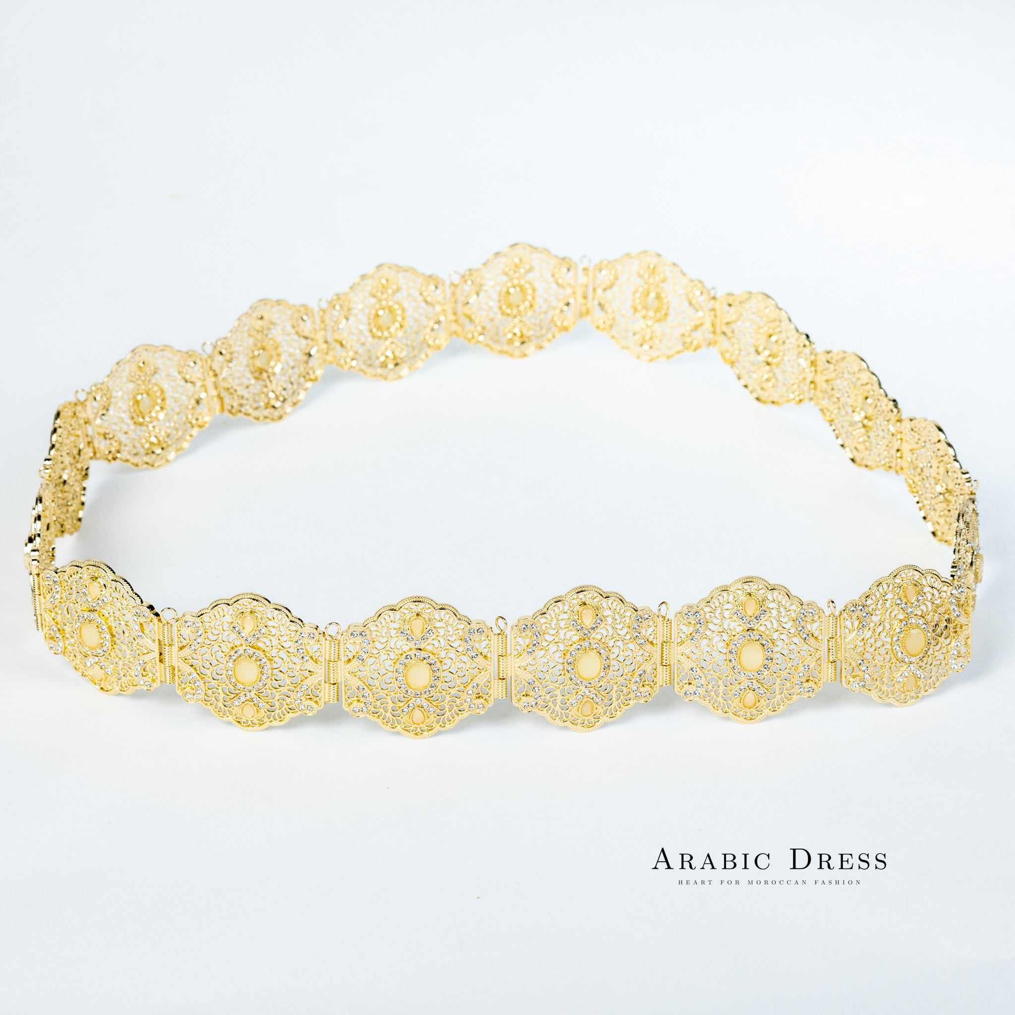 Ahri Gold/Creme Belt