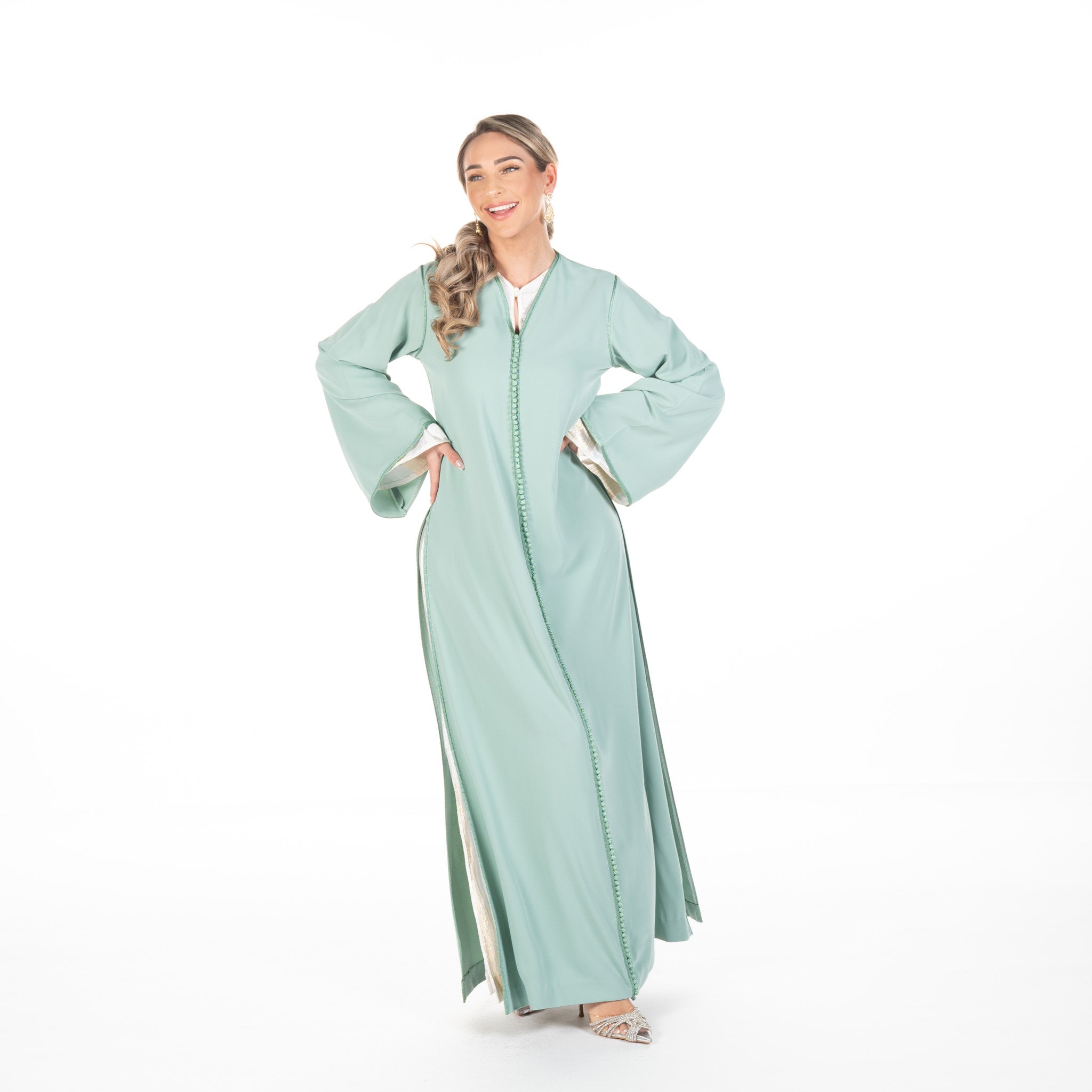 Caftan Nina Darkseagreen