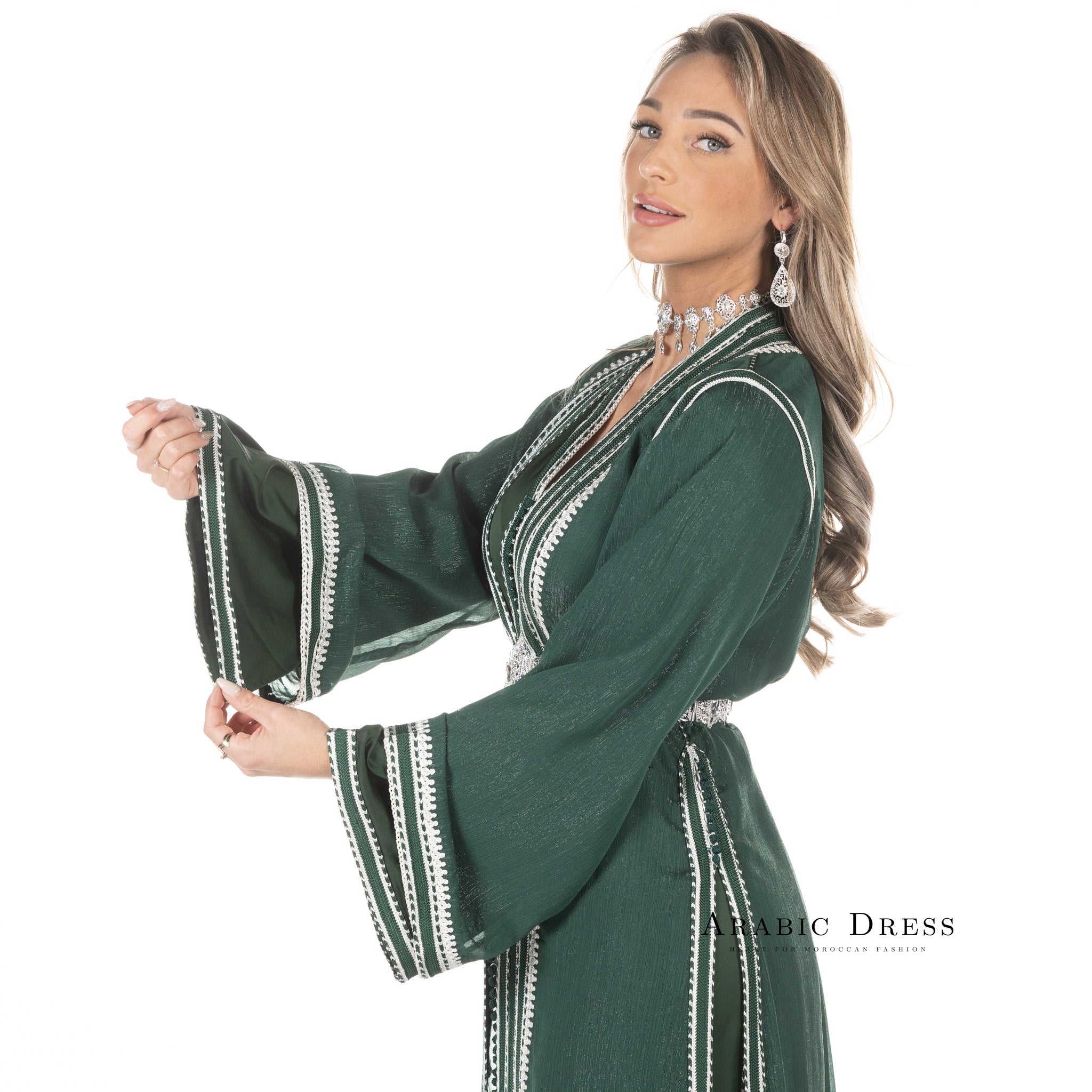 Caftan Hiba Darkgreen